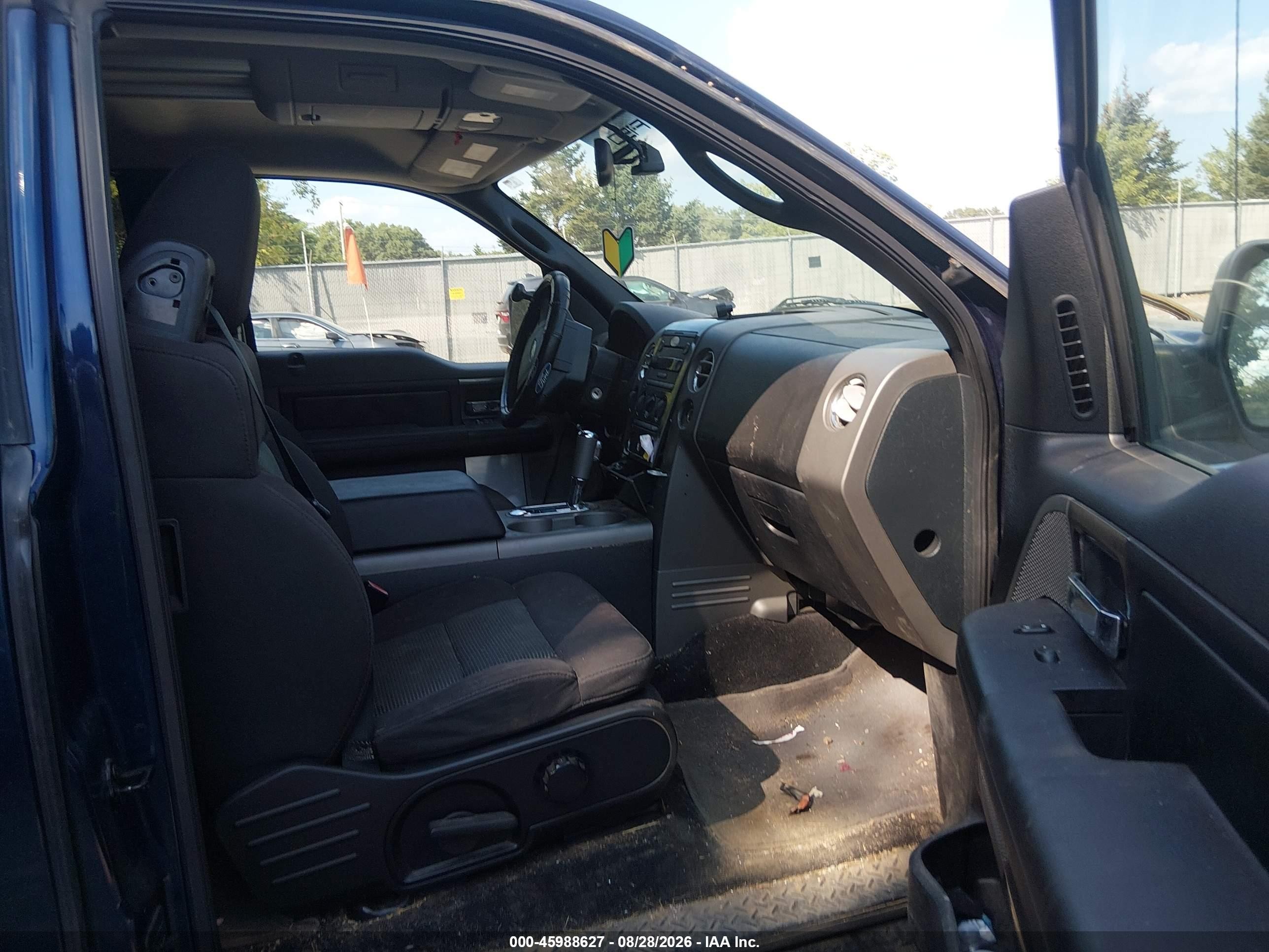 2005 Ford F-150 Fx4/lariat/xl/xlt Dark Blue vin: 1FTPX145X5FA66565