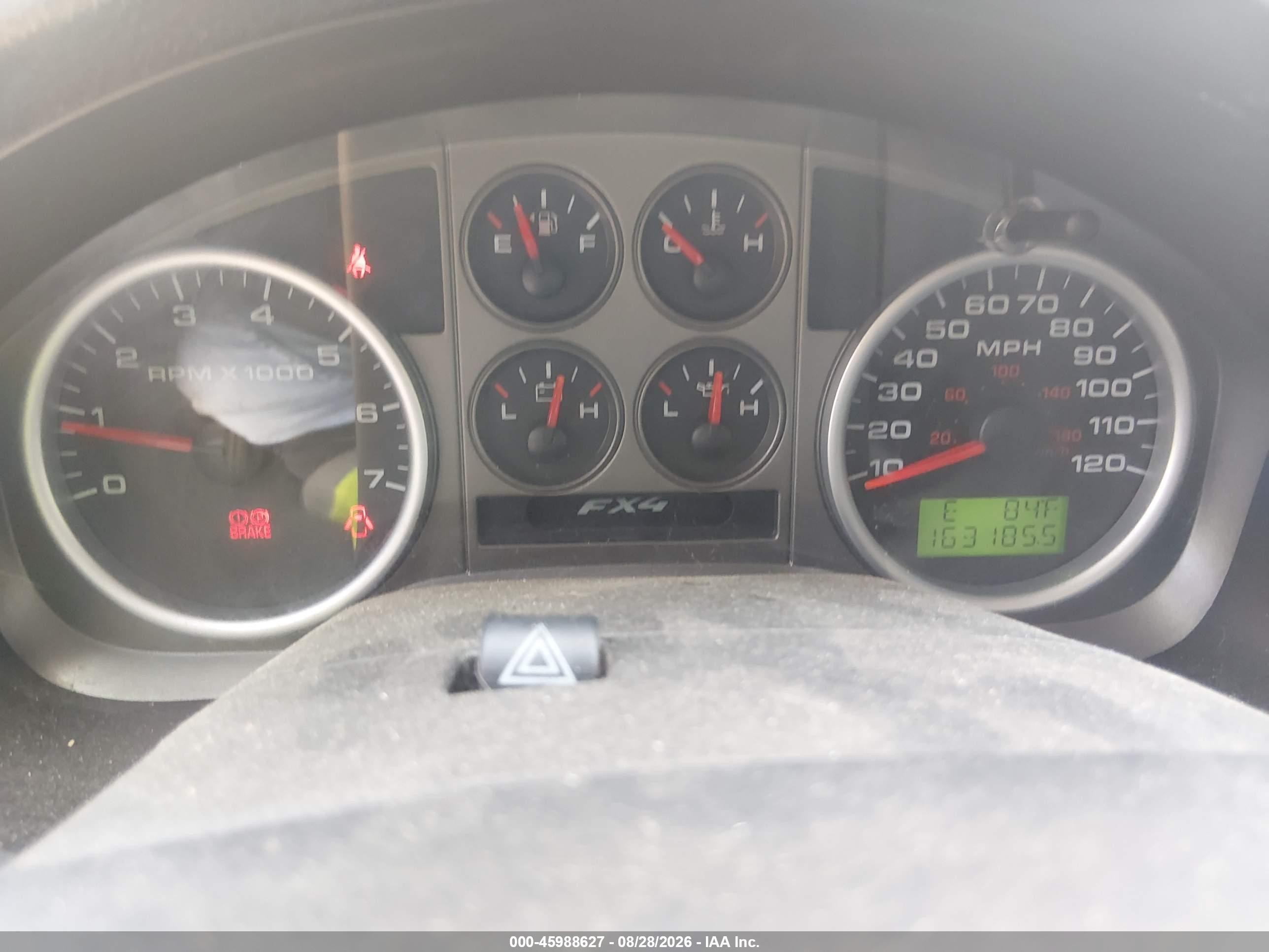 2005 Ford F-150 Fx4/lariat/xl/xlt Dark Blue vin: 1FTPX145X5FA66565