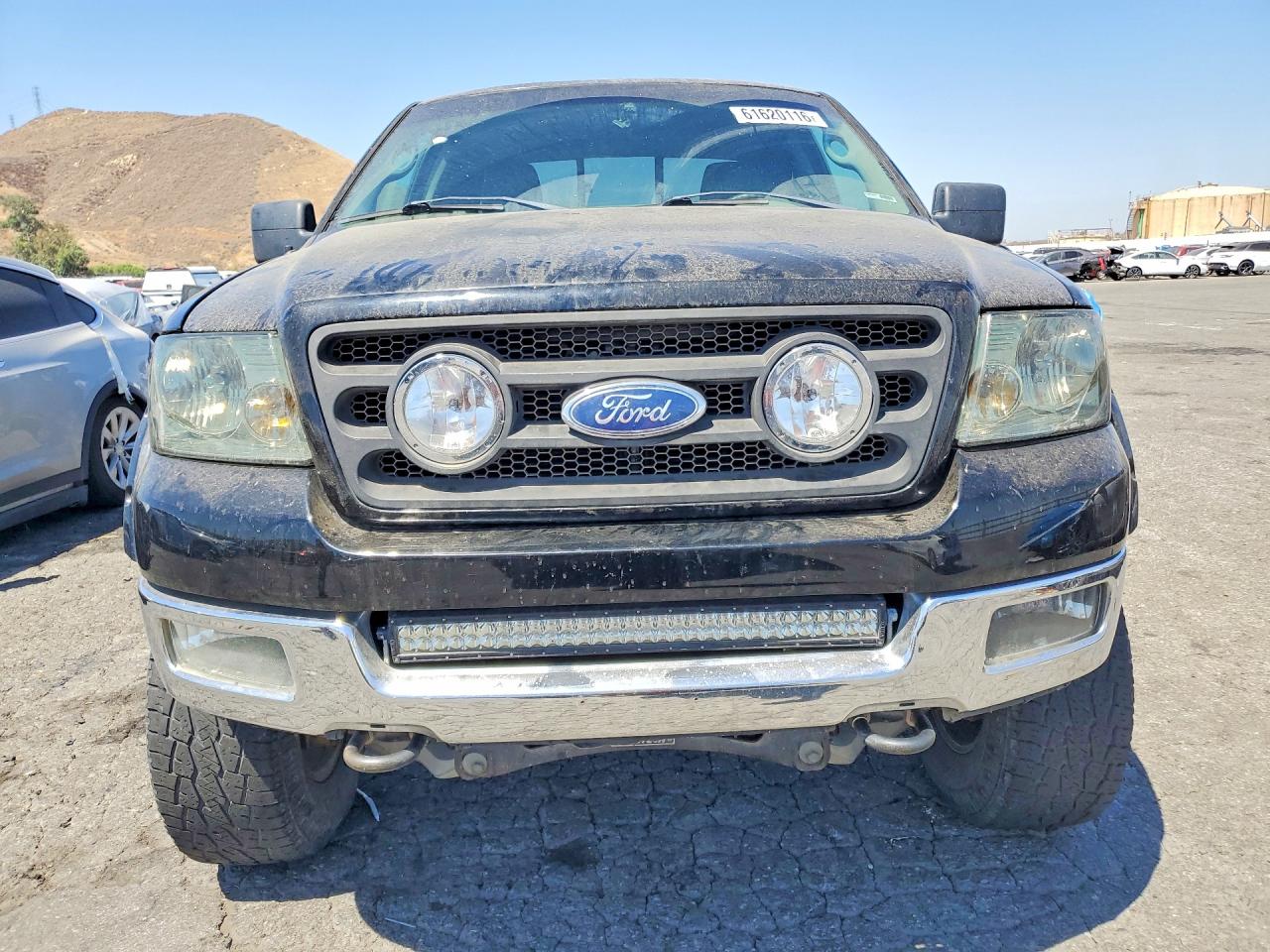 2005 Ford F150 Black vin: 1FTPX145X5FB10659
