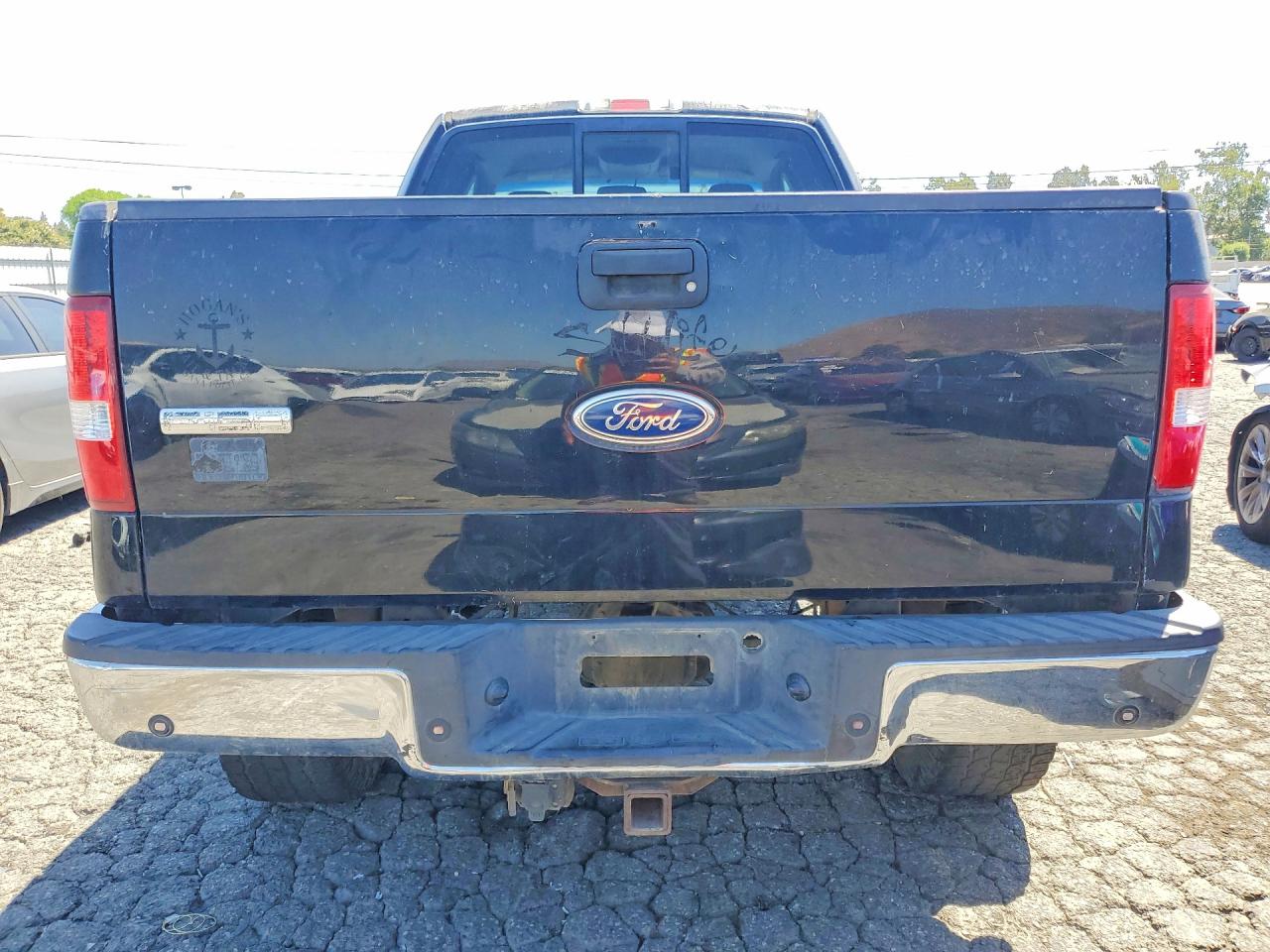2005 Ford F150 Black vin: 1FTPX145X5FB10659