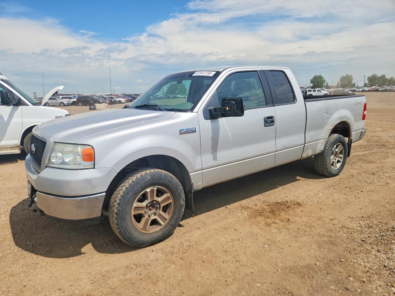 2005 Ford F150 Silver vin: 1FTPX145X5NB14216