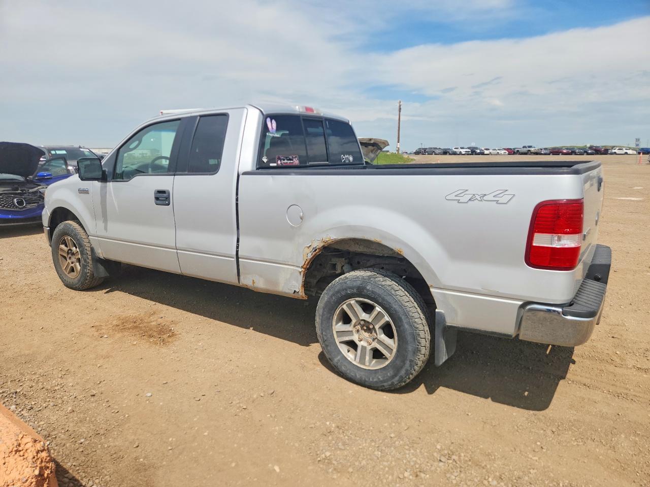 2005 Ford F150 Silver vin: 1FTPX145X5NB14216