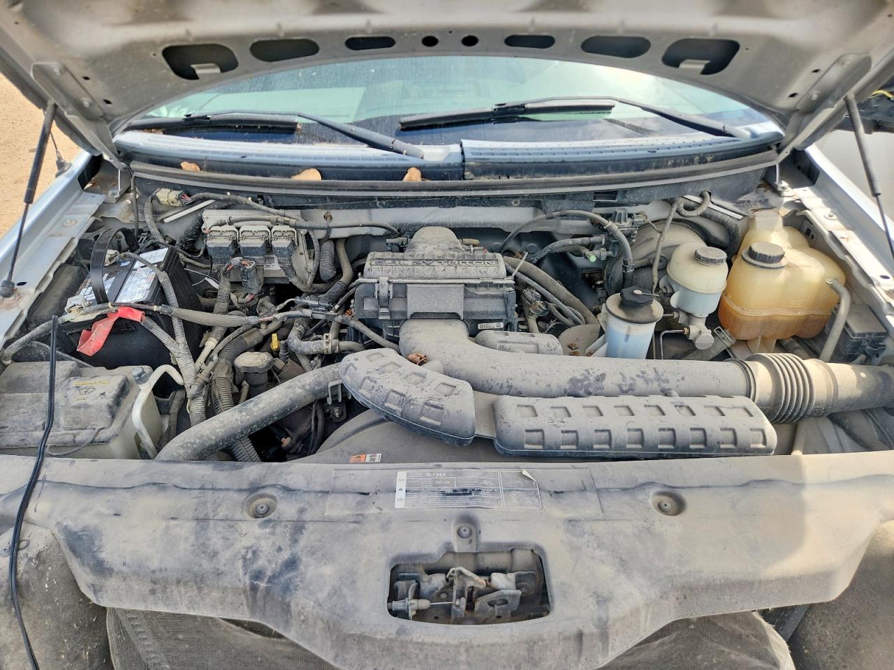 2005 Ford F150 Silver vin: 1FTPX145X5NB14216