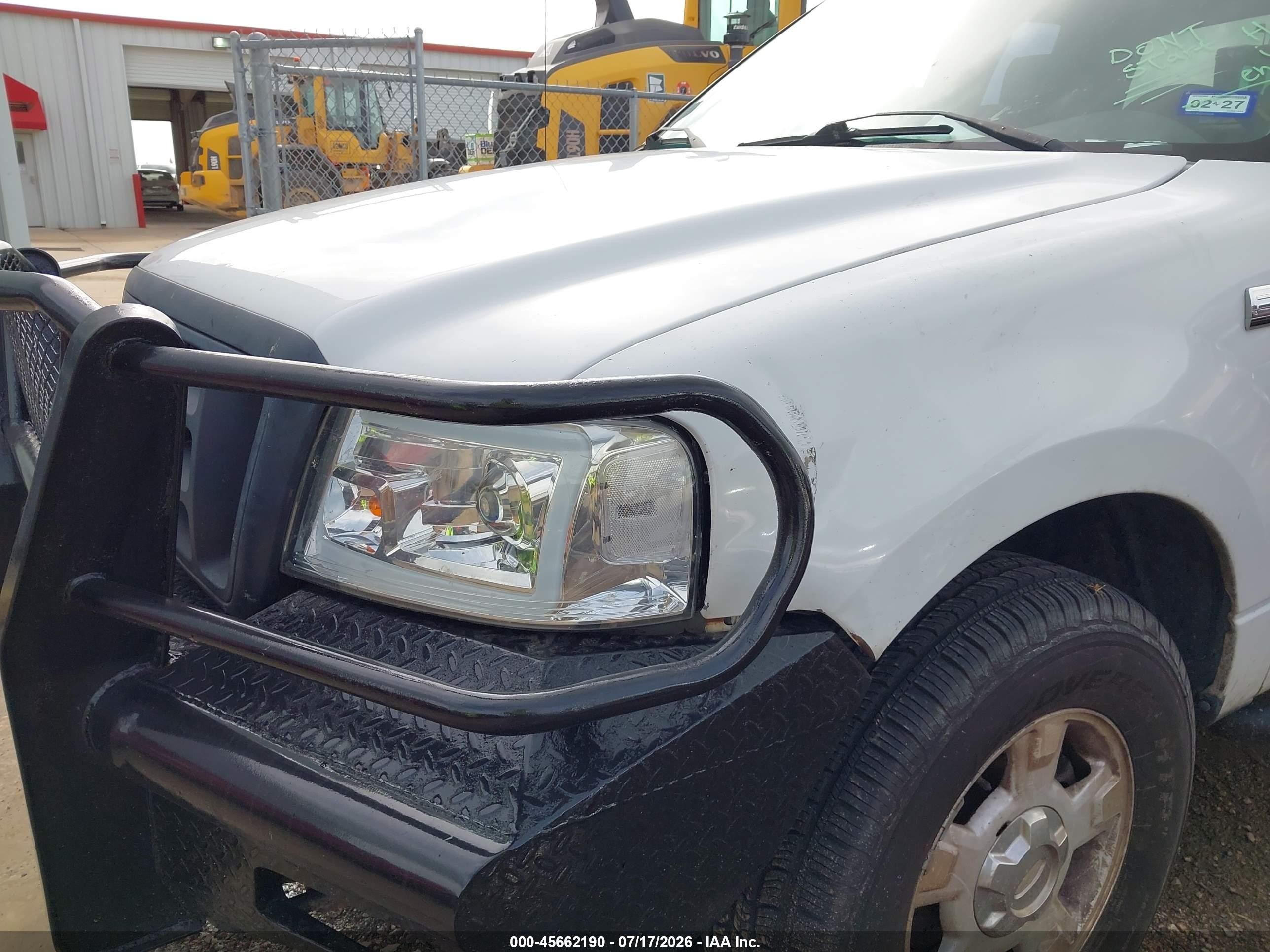 2005 Ford F-150 Fx4/lariat/xl/xlt White vin: 1FTPX145X5NB81494