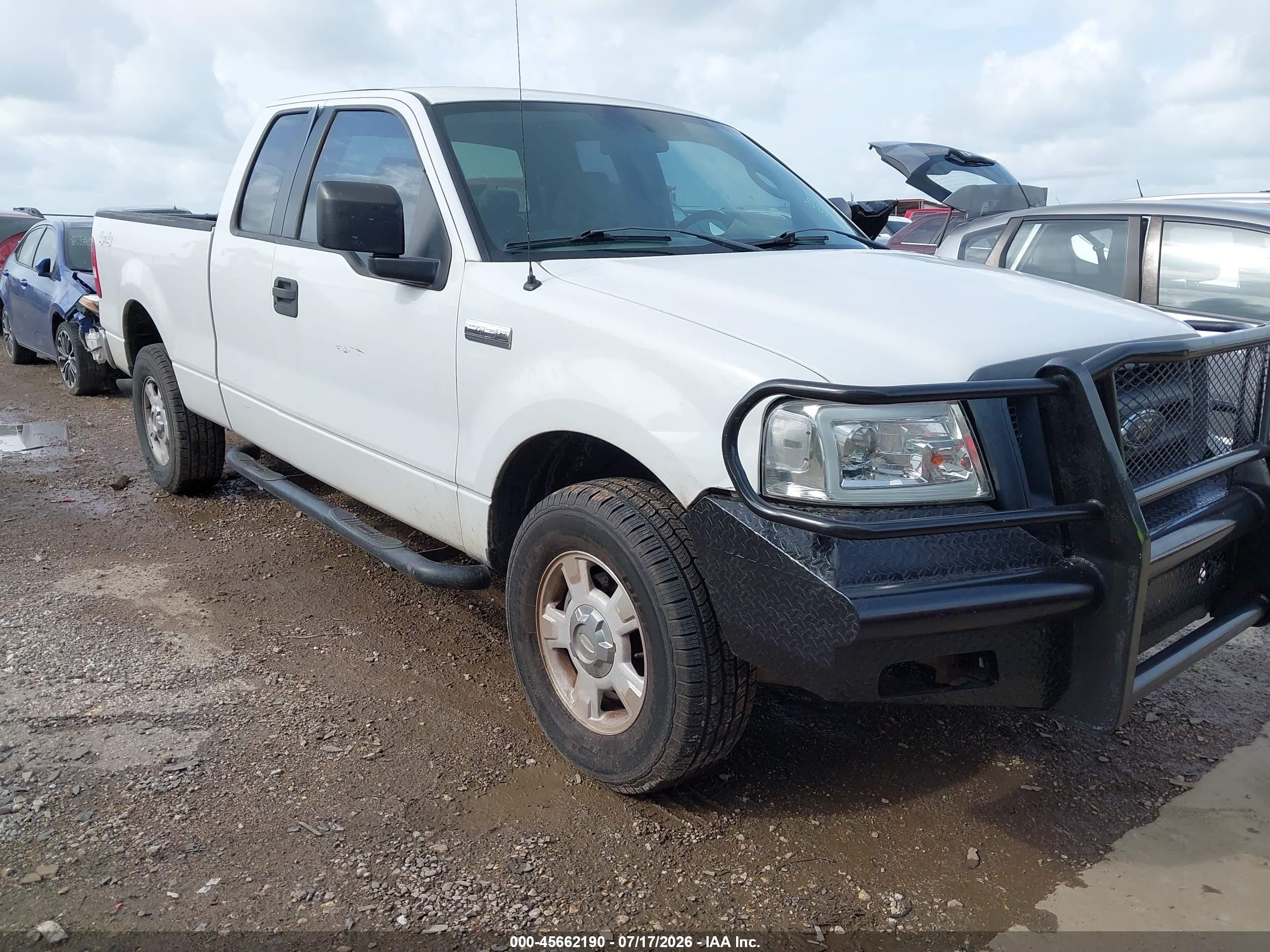 2005 Ford F-150 Fx4/lariat/xl/xlt White vin: 1FTPX145X5NB81494