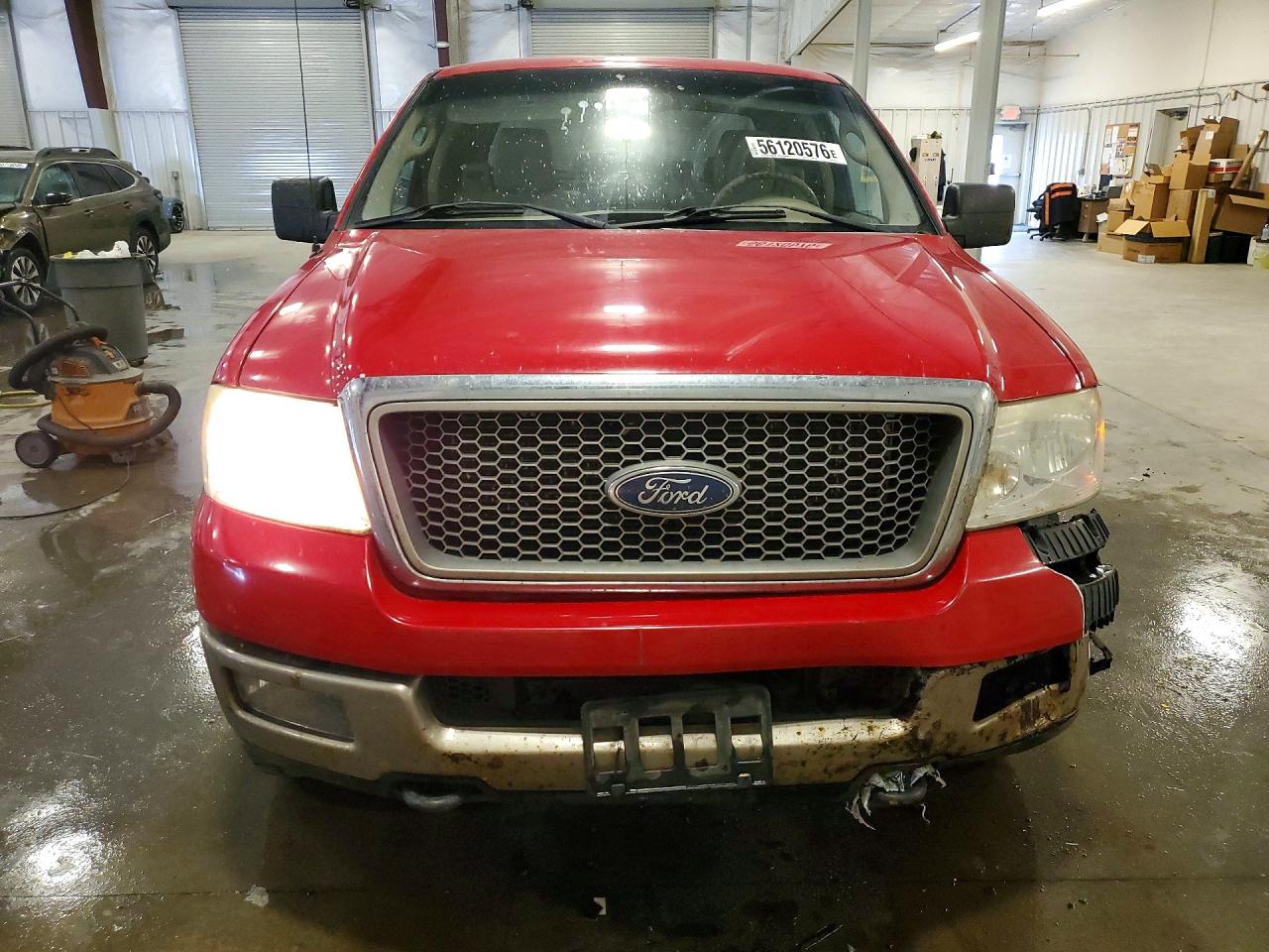 2005 Ford F150 Red vin: 1FTPX145X5NC07513