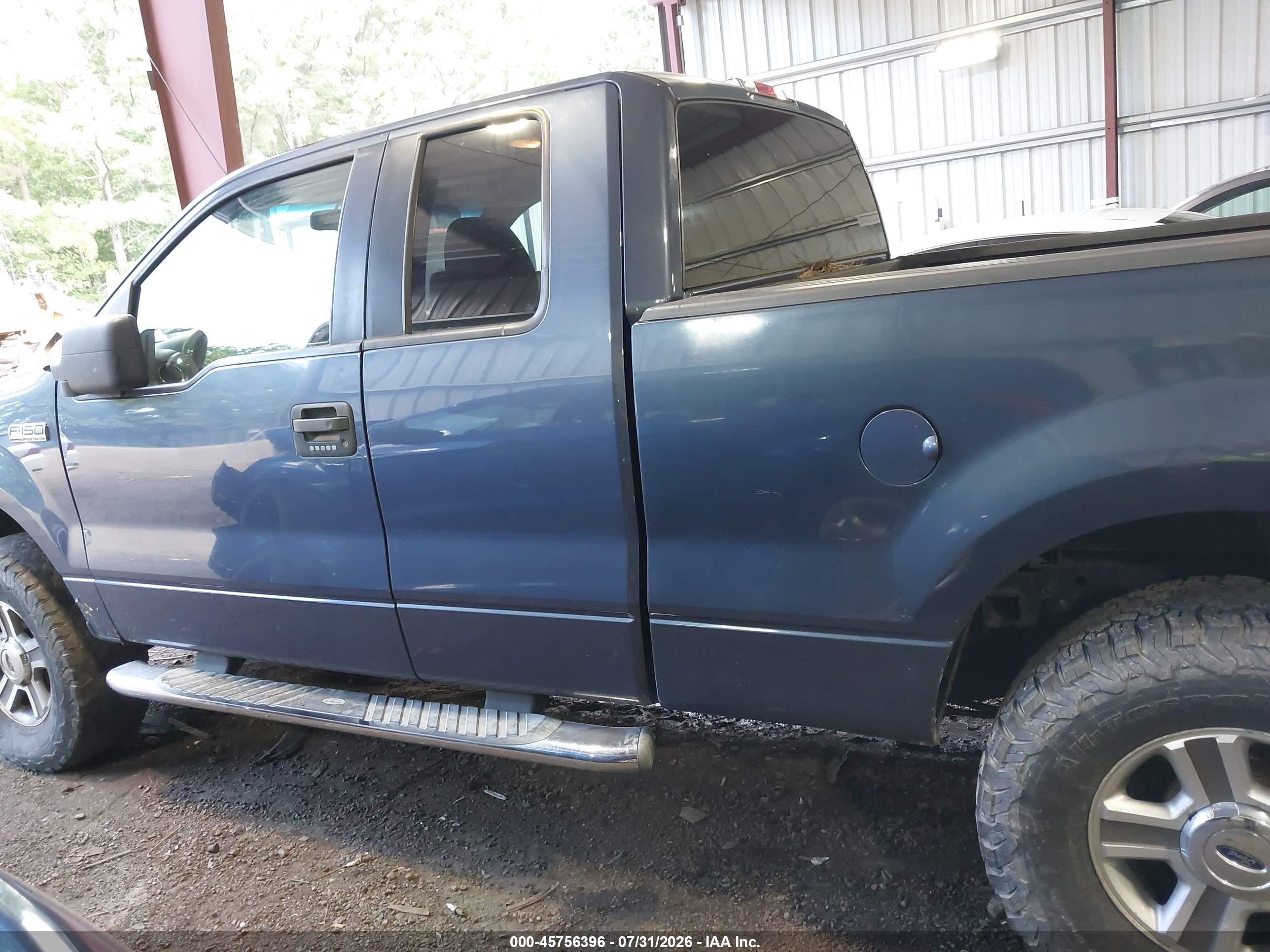 2006 Ford F-150 Blue vin: 1FTPX145X6NA44234
