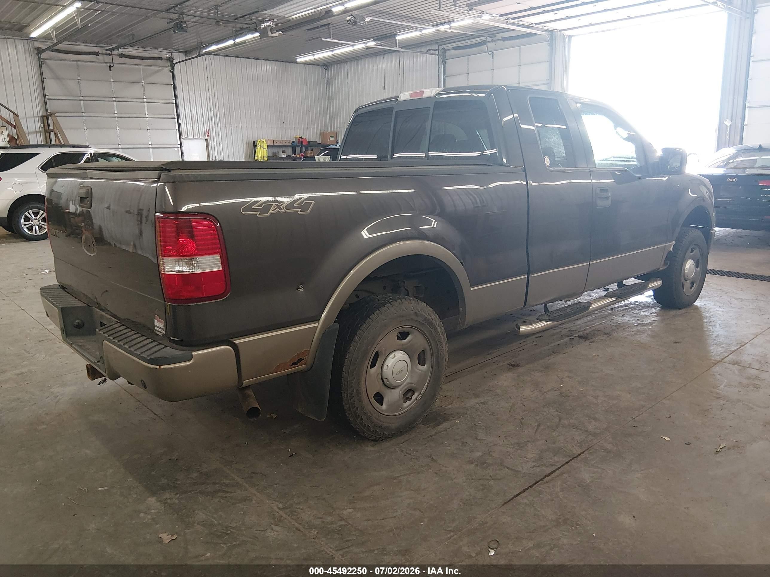 2006 Ford F-150 Fx4/lariat/xl/xlt Серый vin: 1FTPX145X6NA56030