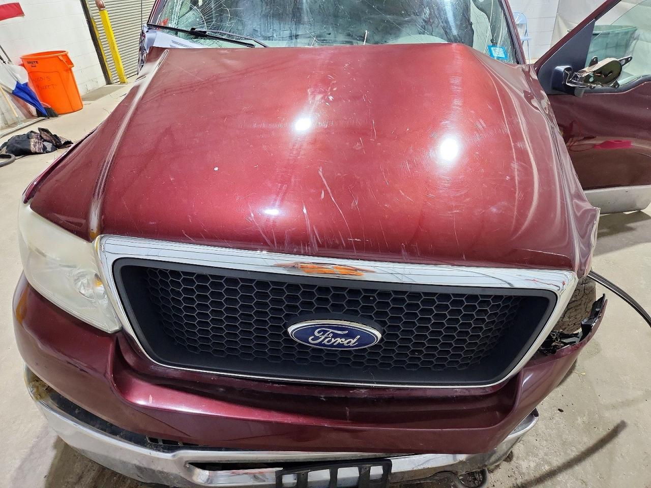 2006 Ford F150 Бордовый vin: 1FTPX145X6NA61597