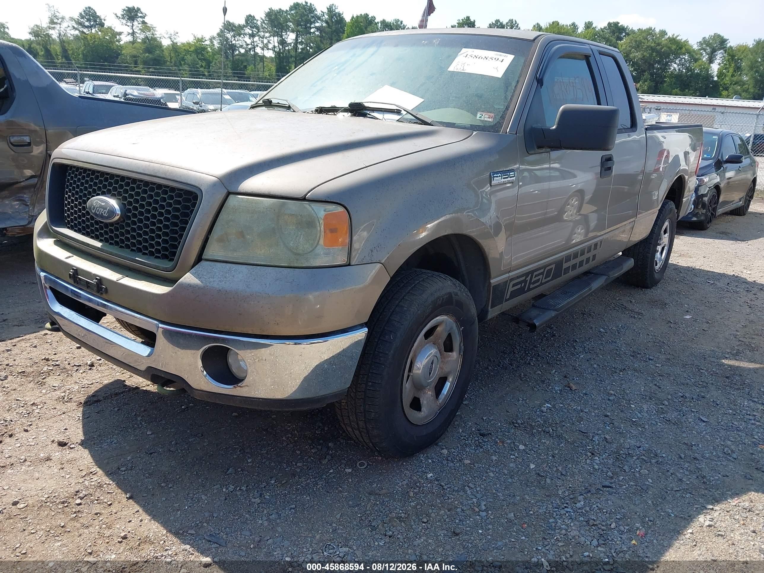 2006 Ford F-150 Fx4/lariat/xl/xlt Brown vin: 1FTPX145X6NB29753