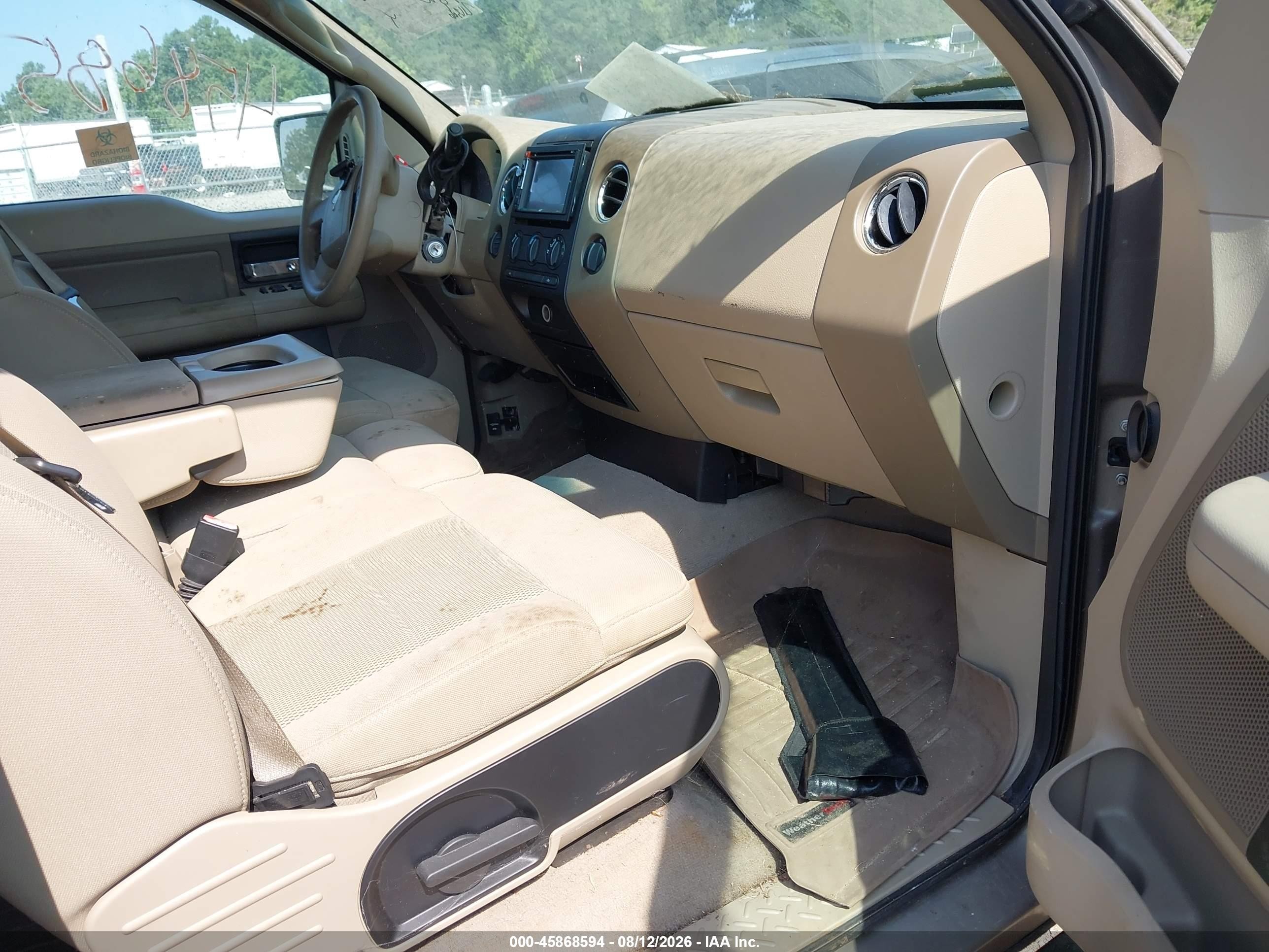 2006 Ford F-150 Fx4/lariat/xl/xlt Brown vin: 1FTPX145X6NB29753