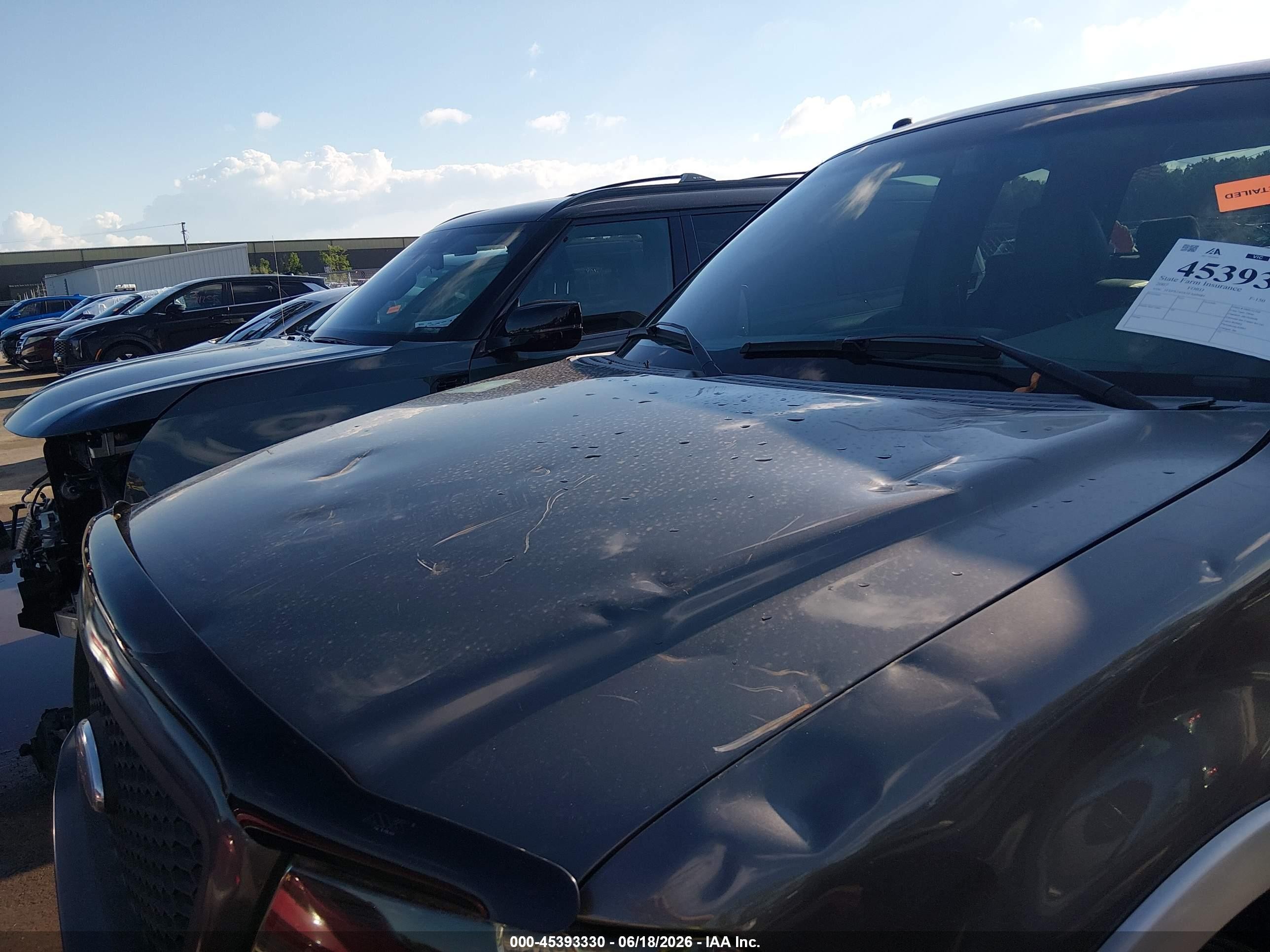 2007 Ford F-150 Fx4/lariat/xl/xlt Gray vin: 1FTPX145X7FA69484
