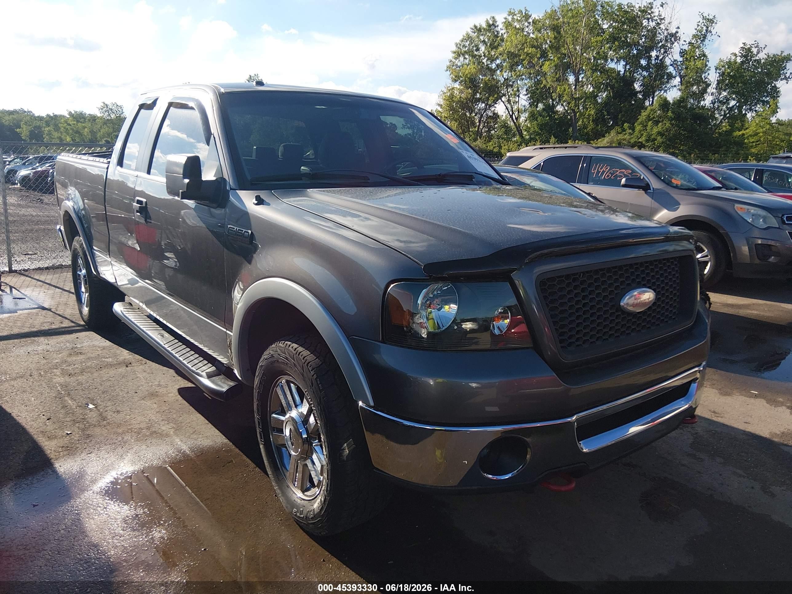 2007 Ford F-150 Fx4/lariat/xl/xlt Серый vin: 1FTPX145X7FA69484