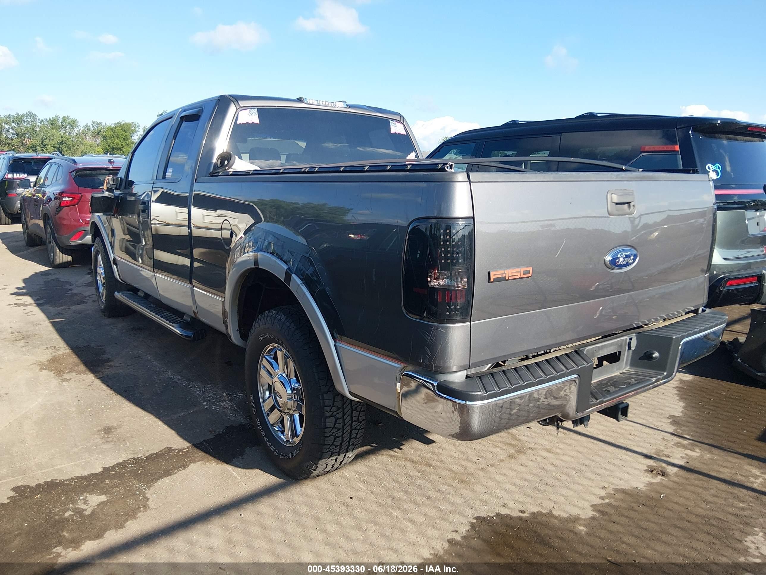 2007 Ford F-150 Fx4/lariat/xl/xlt Gray vin: 1FTPX145X7FA69484