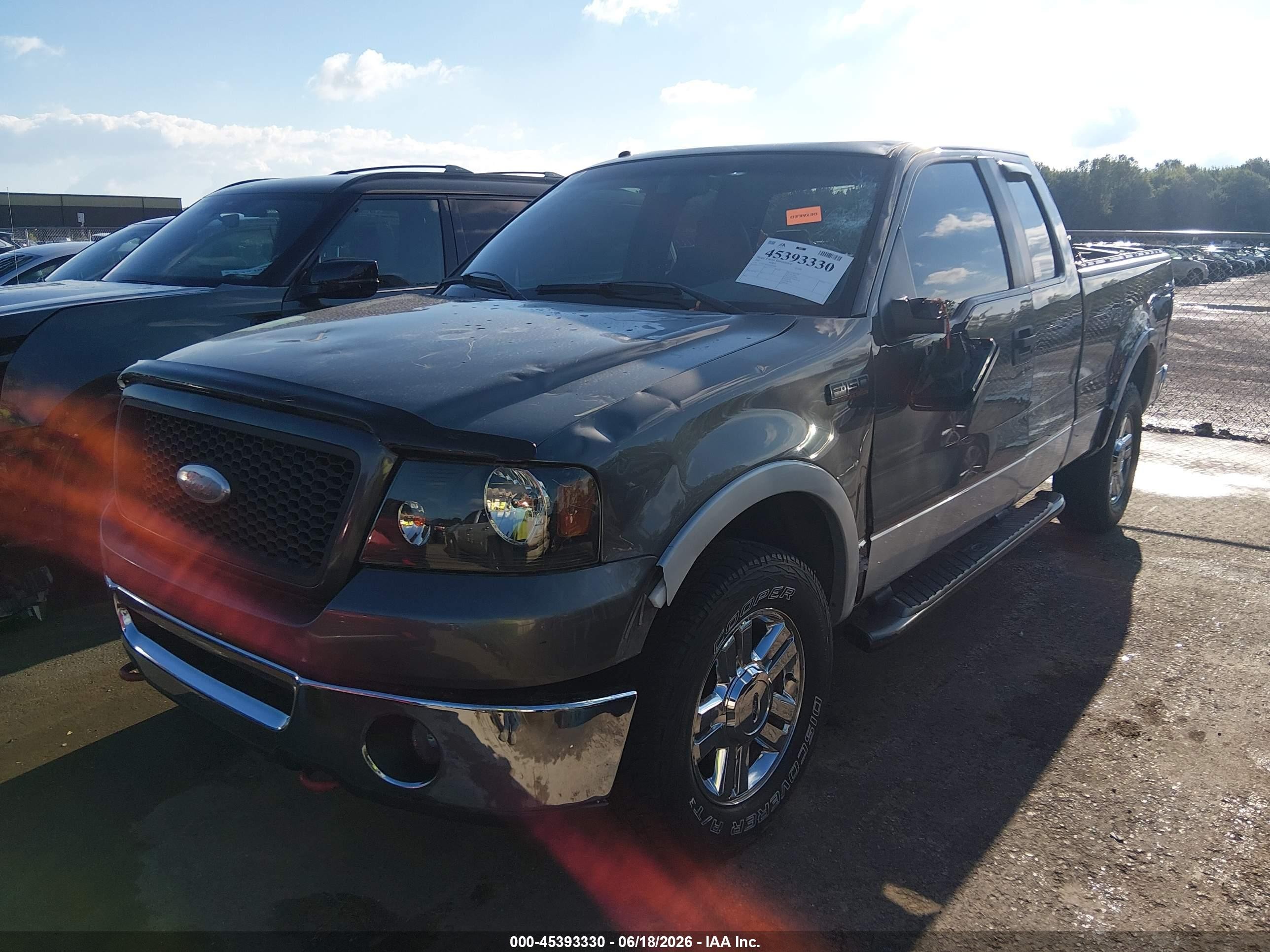 2007 Ford F-150 Fx4/lariat/xl/xlt Gray vin: 1FTPX145X7FA69484