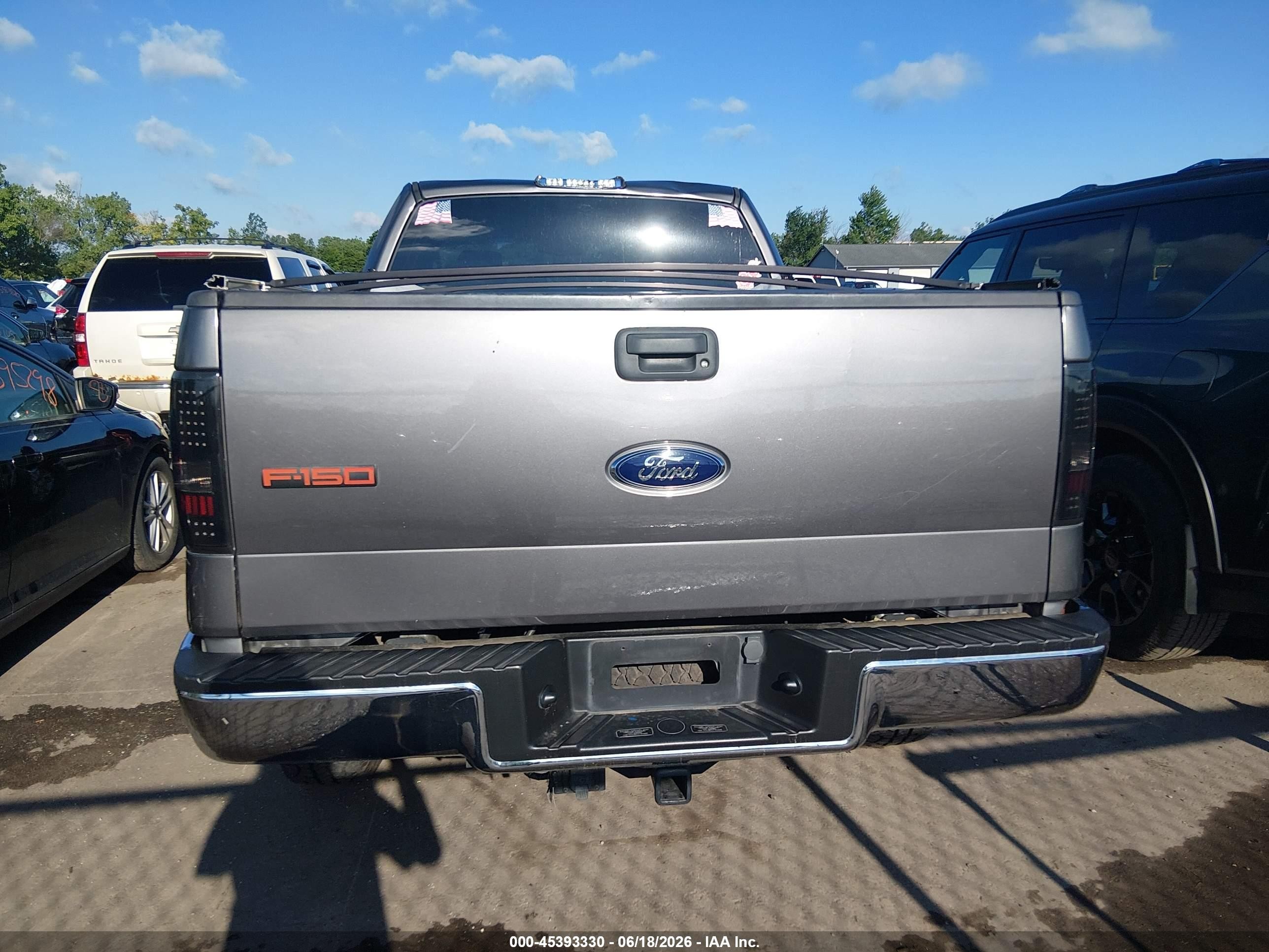 2007 Ford F-150 Fx4/lariat/xl/xlt Gray vin: 1FTPX145X7FA69484