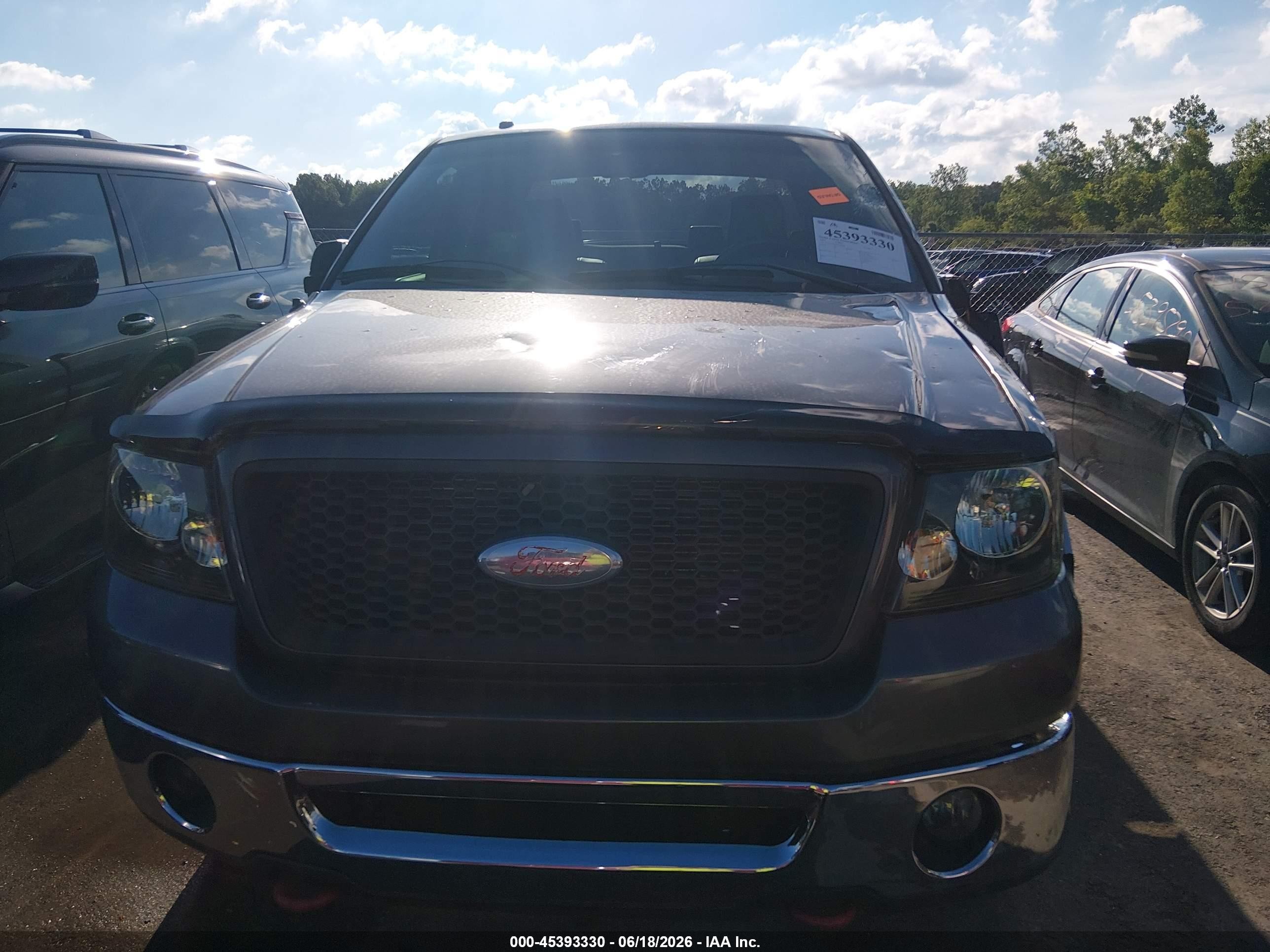 2007 Ford F-150 Fx4/lariat/xl/xlt Gray vin: 1FTPX145X7FA69484
