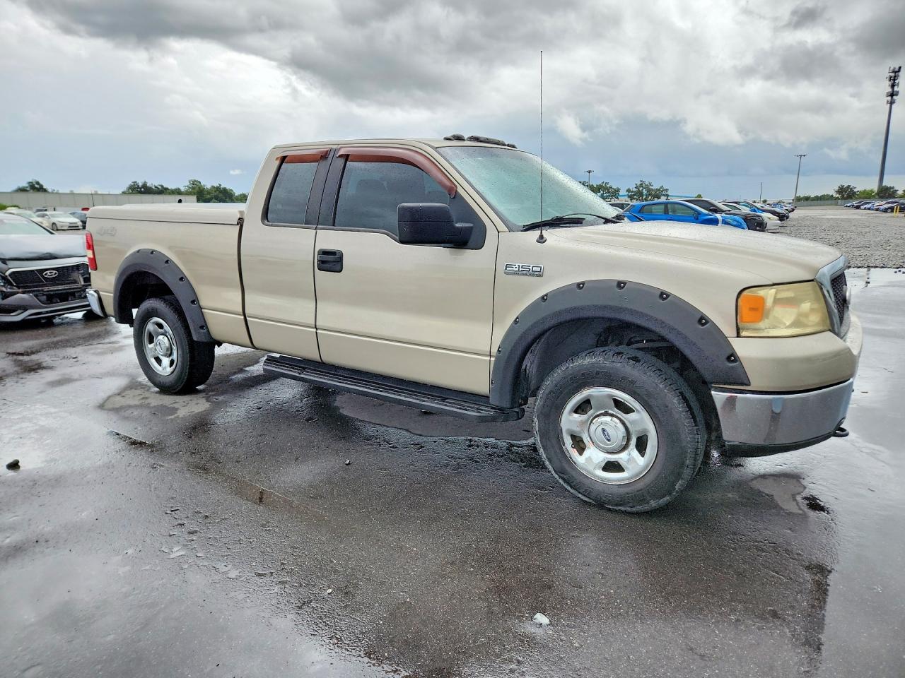 2007 Ford F150 Gold vin: 1FTPX145X7FB61968