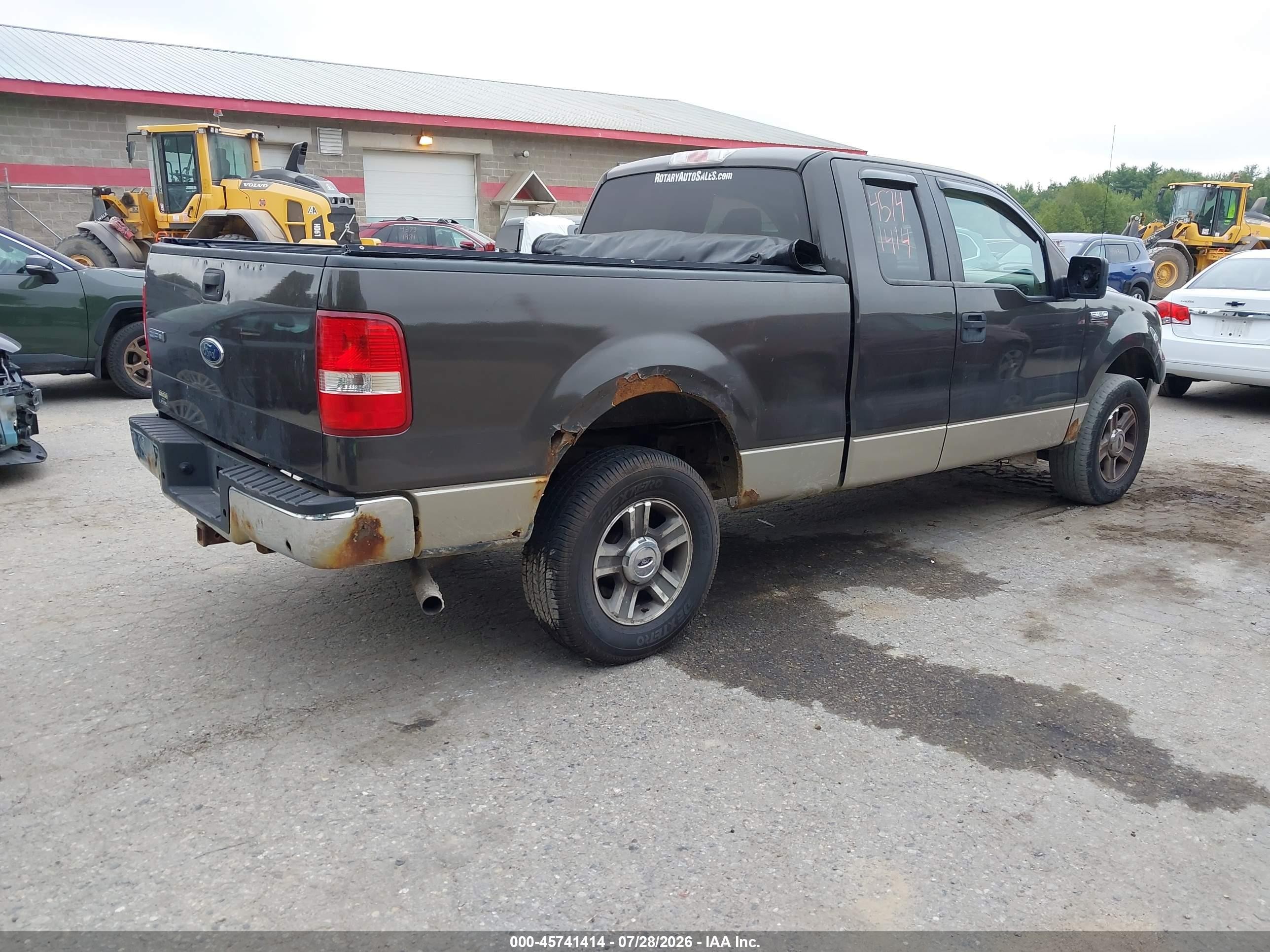 2007 Ford F-150 Fx4/lariat/xl/xlt Серый vin: 1FTPX145X7NA52108