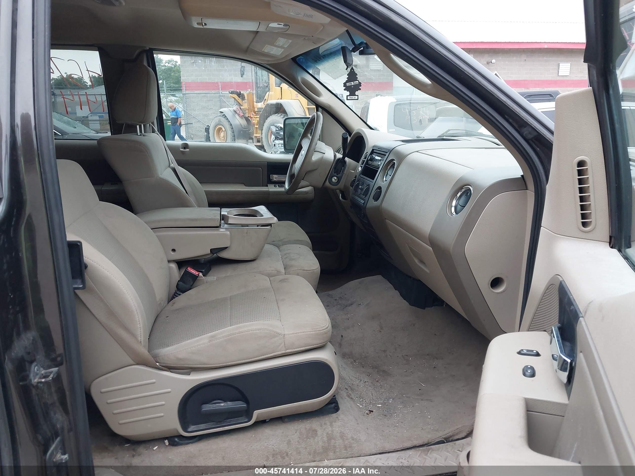 2007 Ford F-150 Fx4/lariat/xl/xlt Серый vin: 1FTPX145X7NA52108