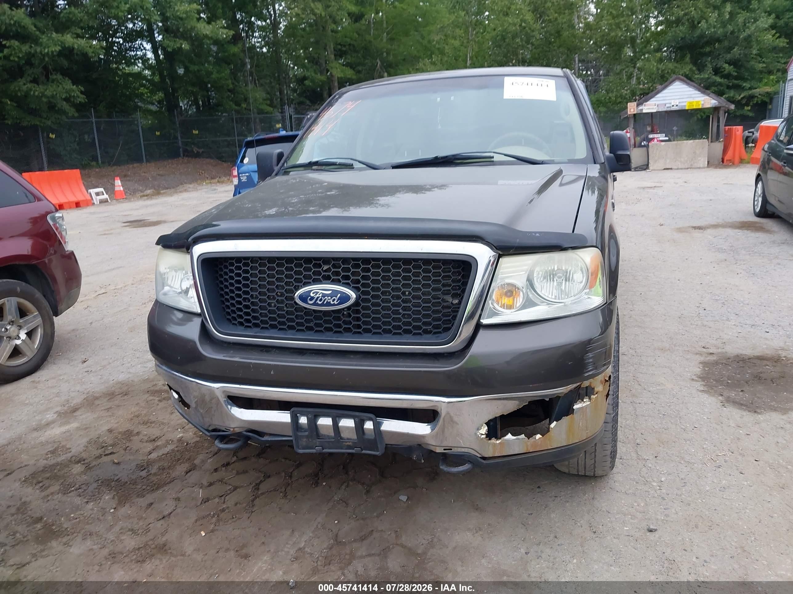 2007 Ford F-150 Fx4/lariat/xl/xlt Серый vin: 1FTPX145X7NA52108