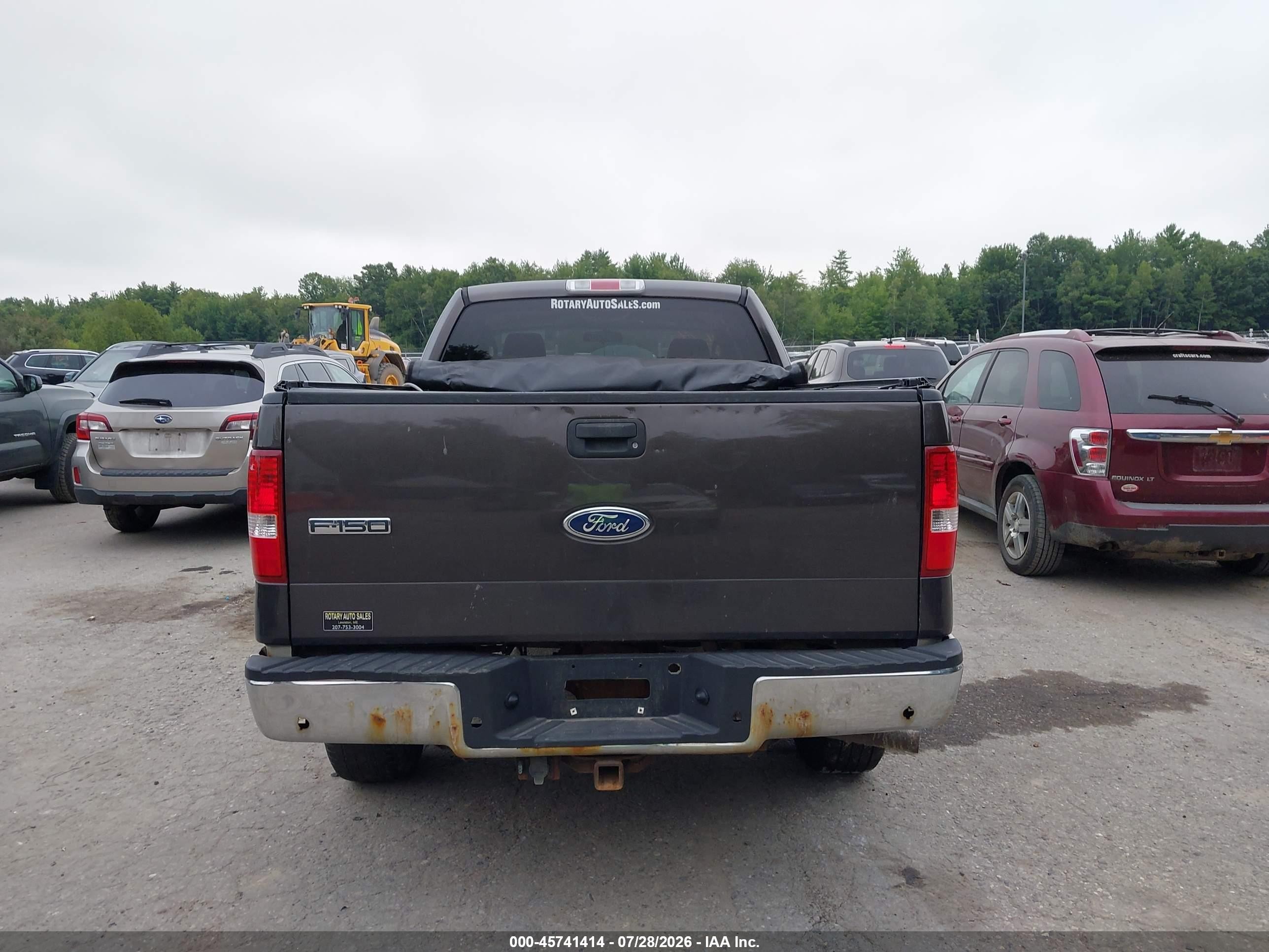 2007 Ford F-150 Fx4/lariat/xl/xlt Серый vin: 1FTPX145X7NA52108