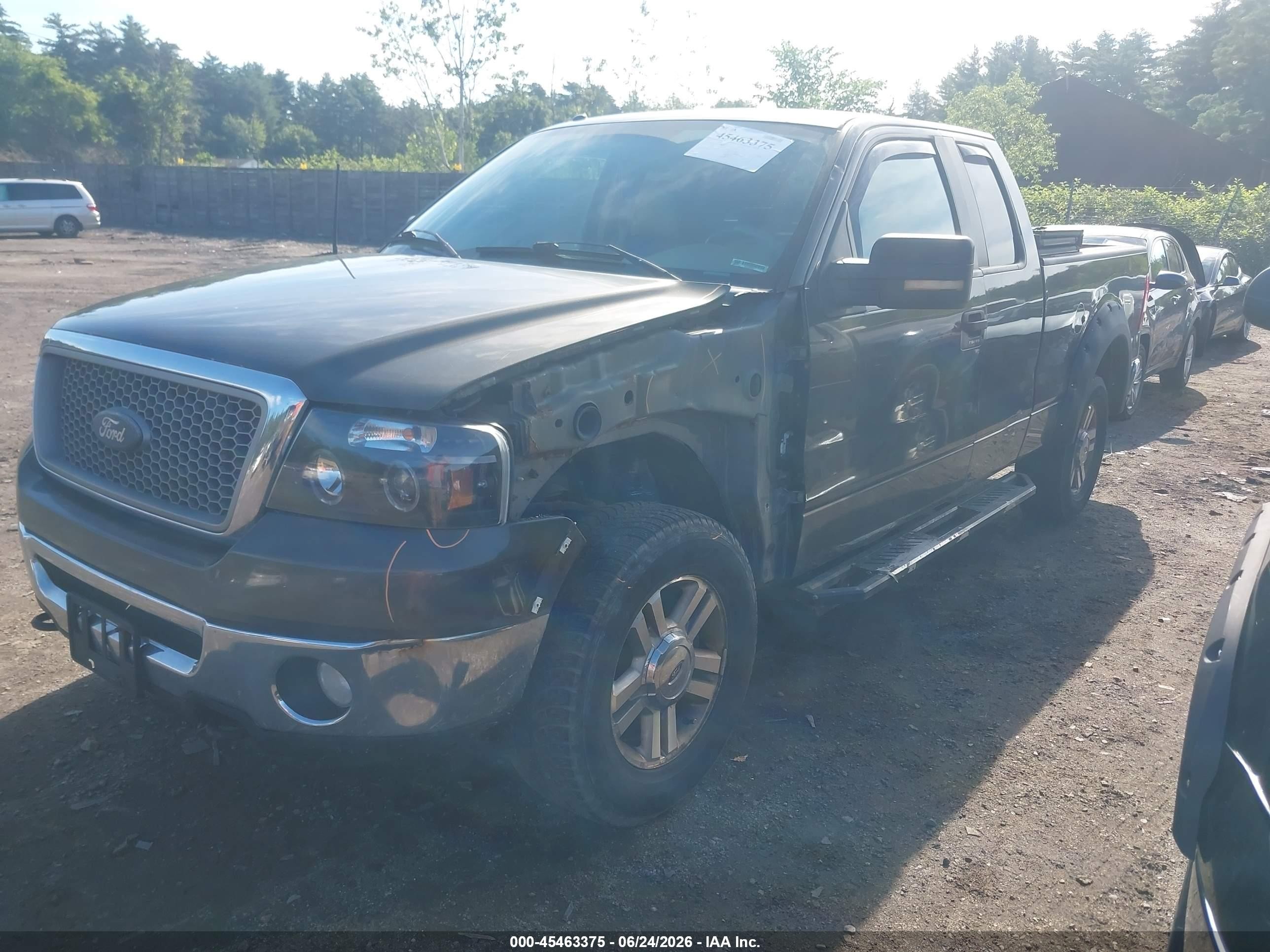 2008 Ford F-150 60th Anniversary/fx4/lariat/xl/xlt Gray vin: 1FTPX145X8FB33184