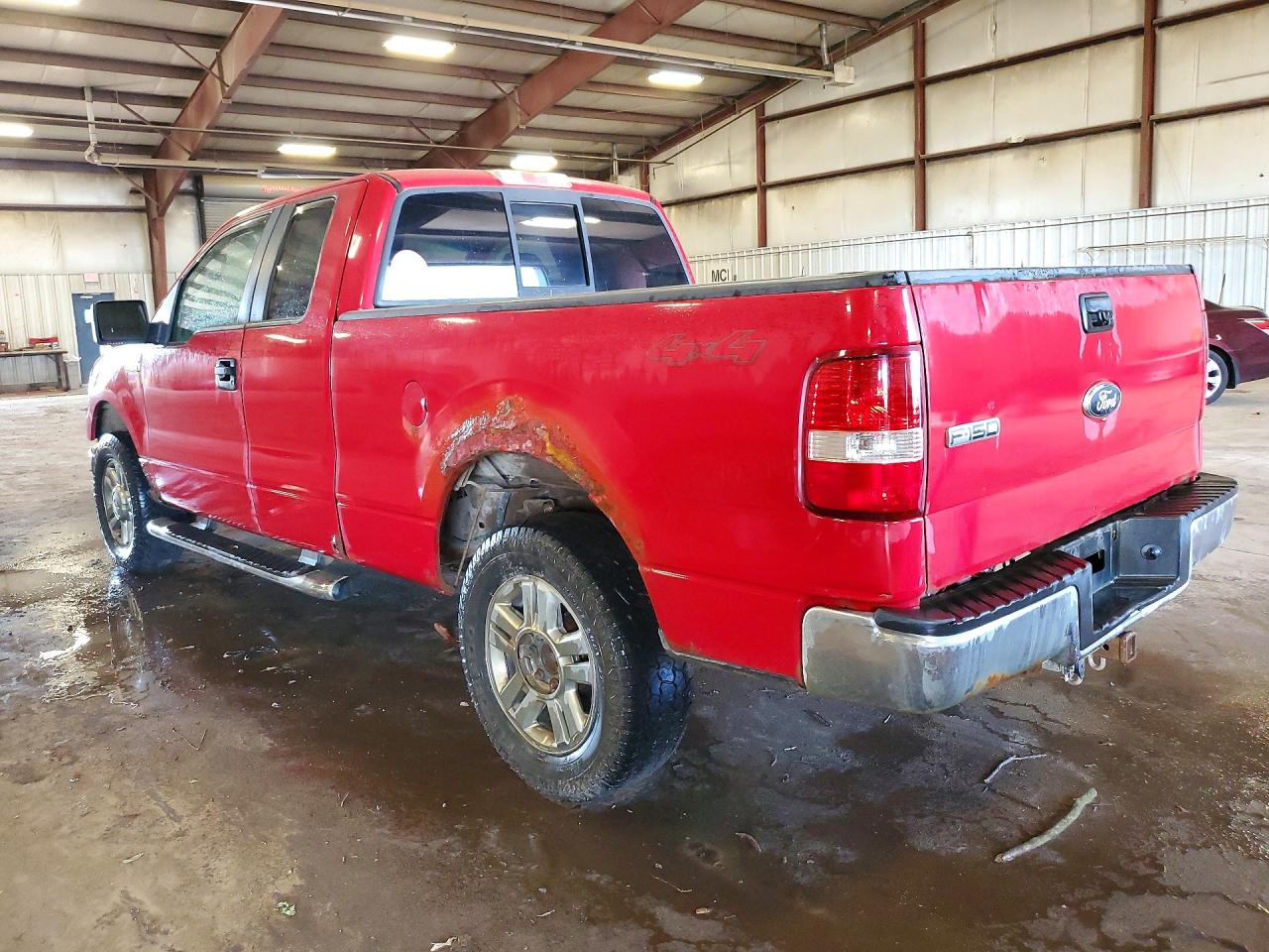 2007 Ford F150 Red vin: 1FTPX14V07FB35766