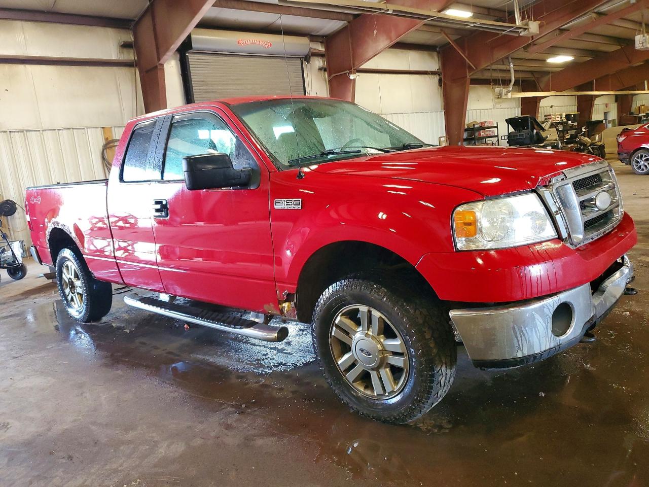 2007 Ford F150 Red vin: 1FTPX14V07FB35766