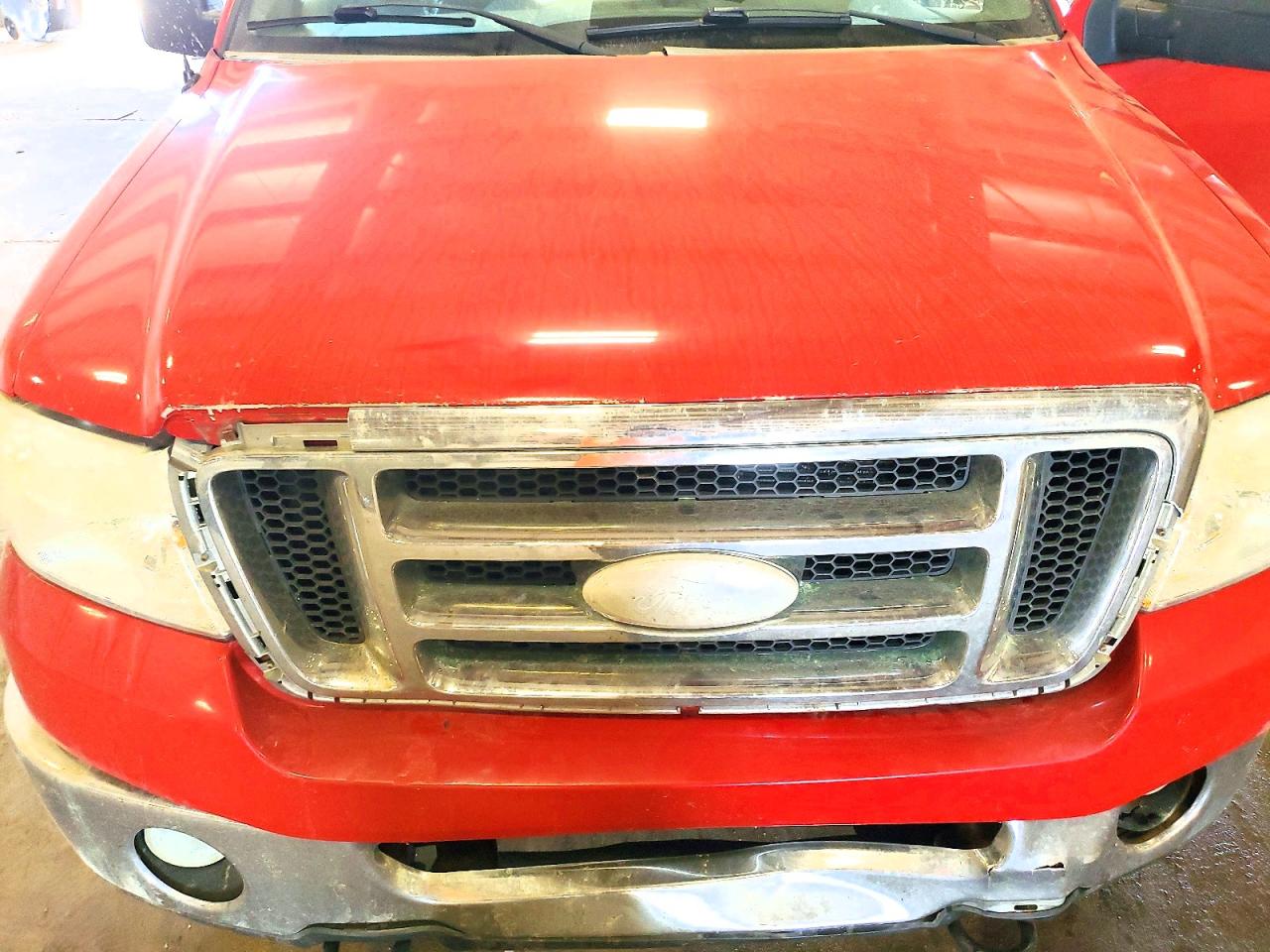 2007 Ford F150 Red vin: 1FTPX14V07FB35766
