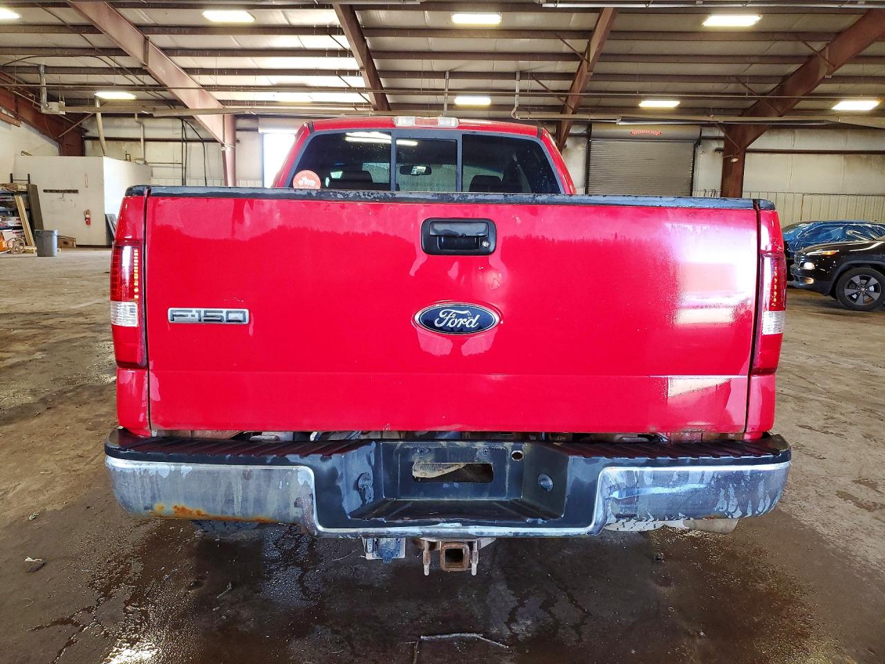 2007 Ford F150 Red vin: 1FTPX14V07FB35766