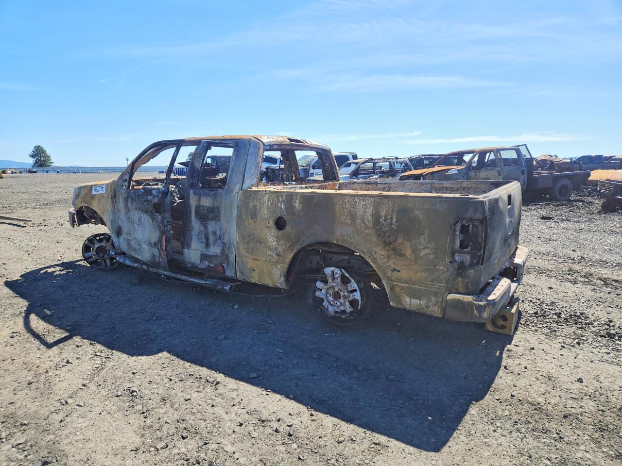 2008 Ford F150 Burn vin: 1FTPX14V08FA54932