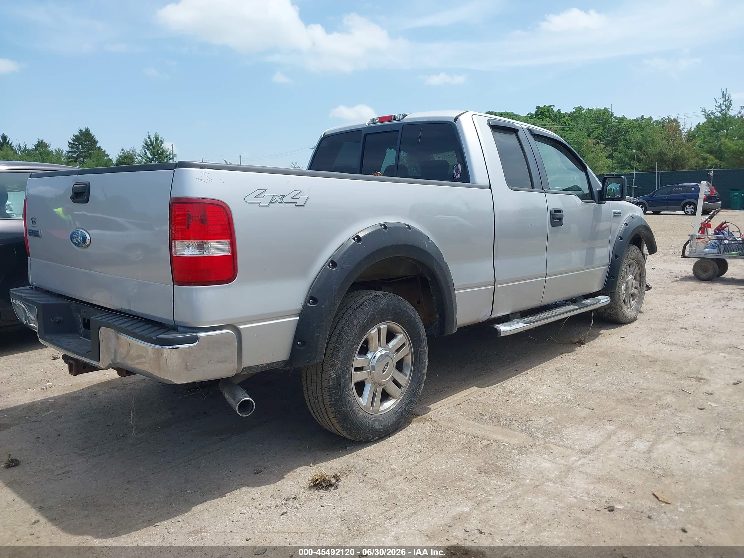 2008 Ford F-150 60th Anniversary/fx4/lariat/xl/xlt Silver vin: 1FTPX14V08FB02221