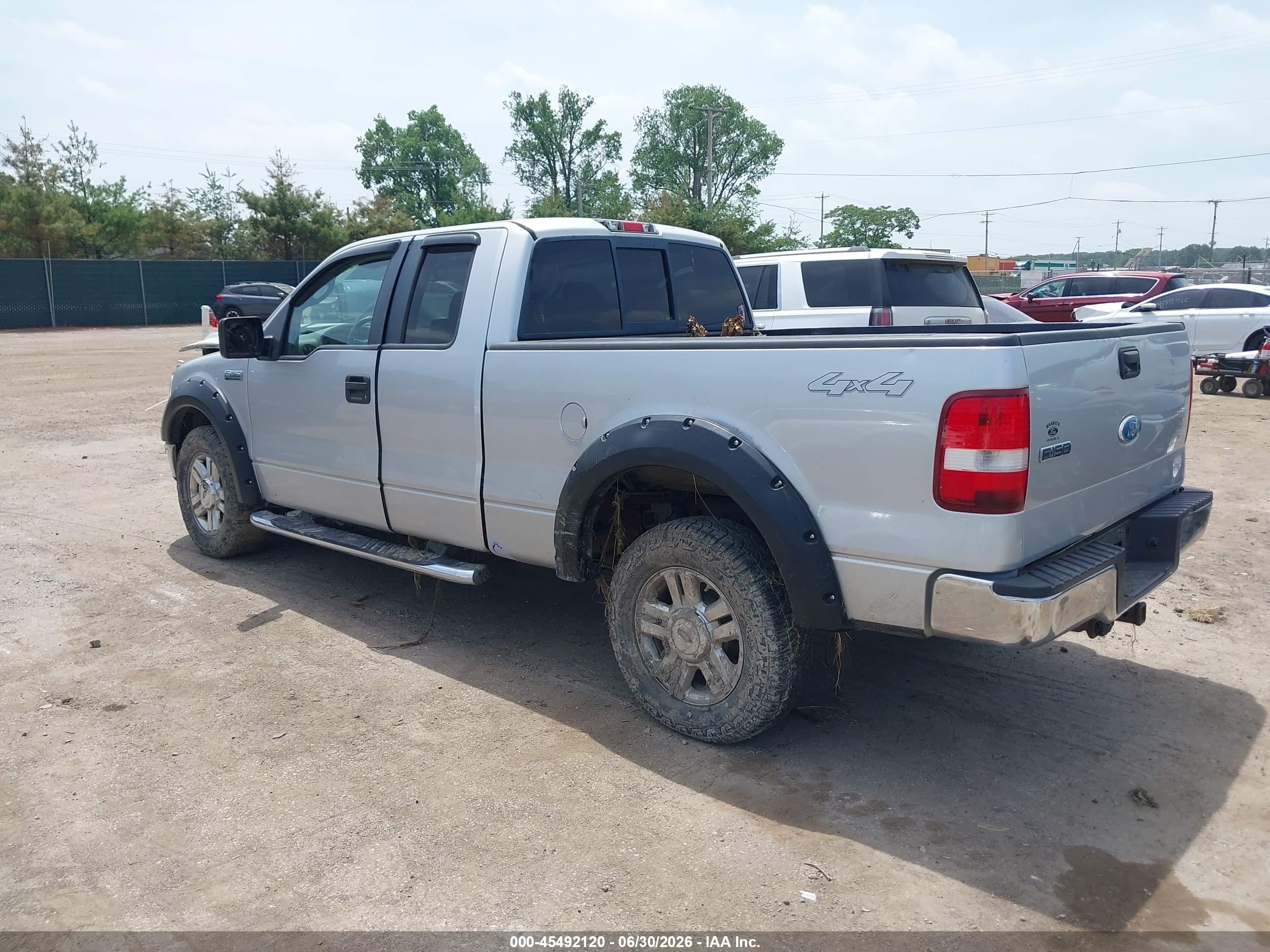 2008 Ford F-150 60th Anniversary/fx4/lariat/xl/xlt Silver vin: 1FTPX14V08FB02221