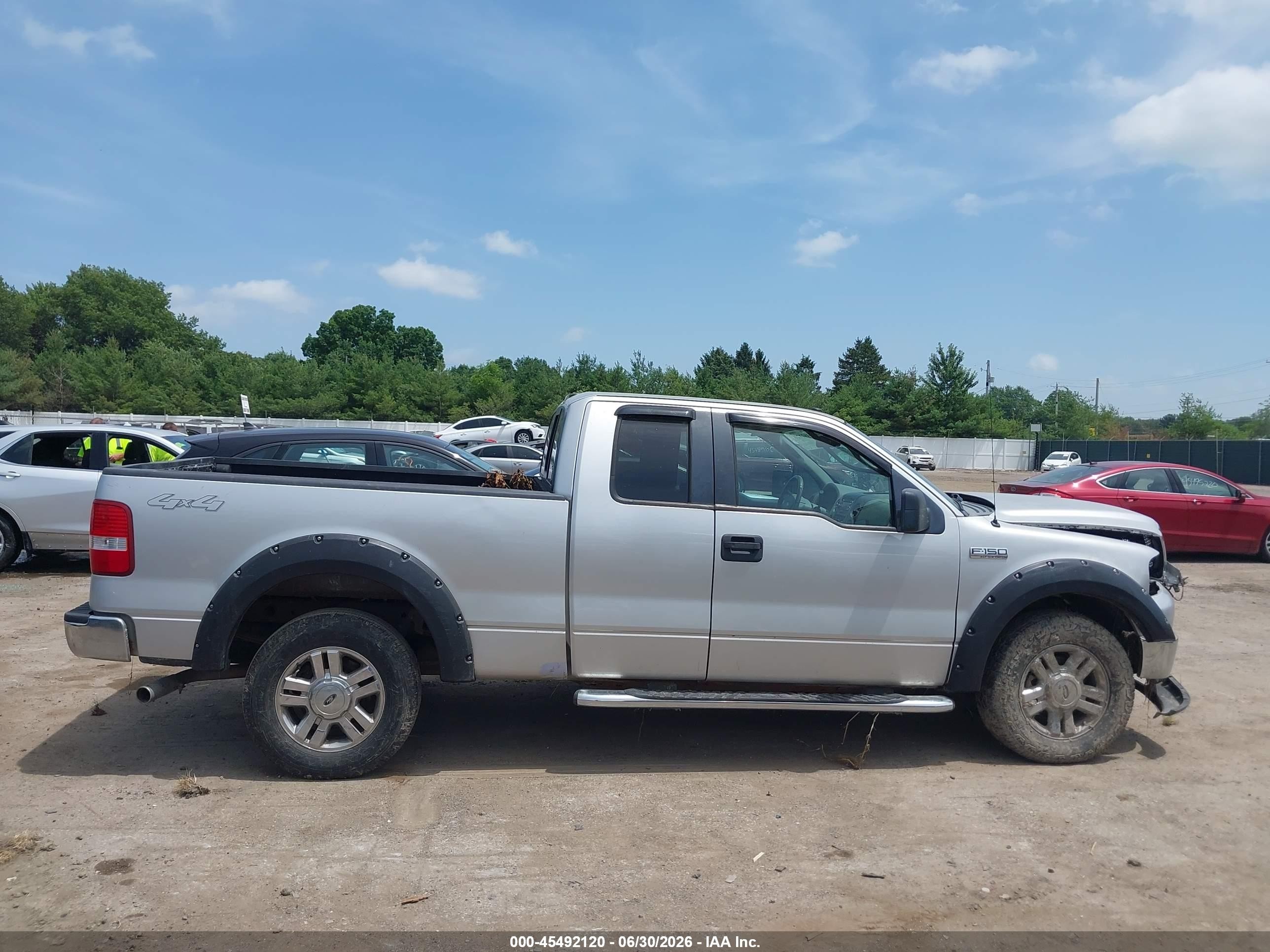 2008 Ford F-150 60th Anniversary/fx4/lariat/xl/xlt Silver vin: 1FTPX14V08FB02221