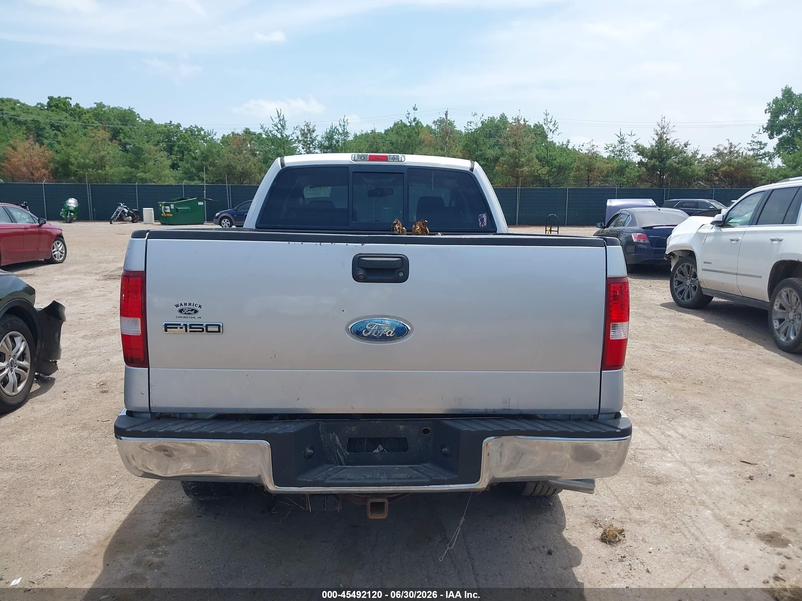 2008 Ford F-150 60th Anniversary/fx4/lariat/xl/xlt Silver vin: 1FTPX14V08FB02221