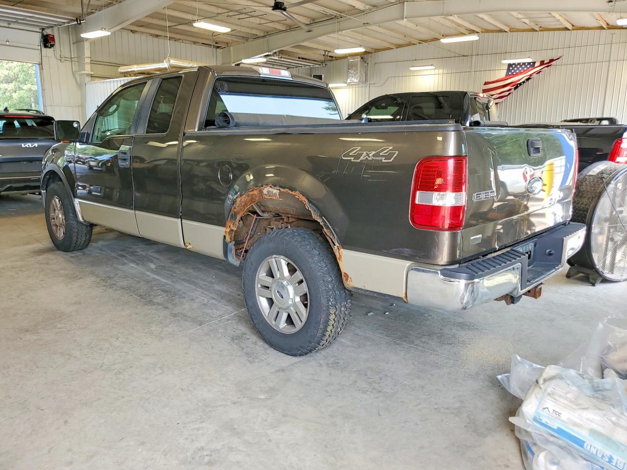 2008 Ford F150 Brown vin: 1FTPX14V08FB73175