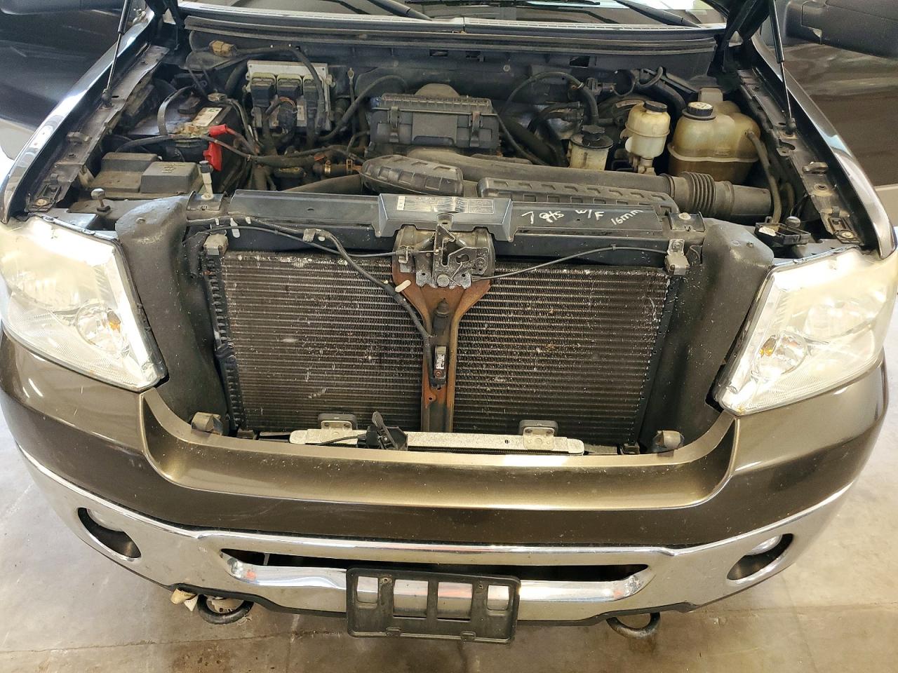 2008 Ford F150 Brown vin: 1FTPX14V08FB73175