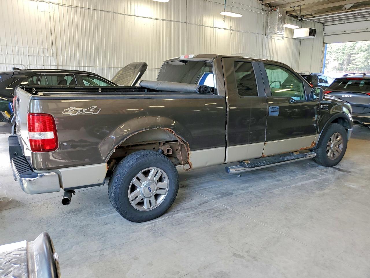 2008 Ford F150 Brown vin: 1FTPX14V08FB73175