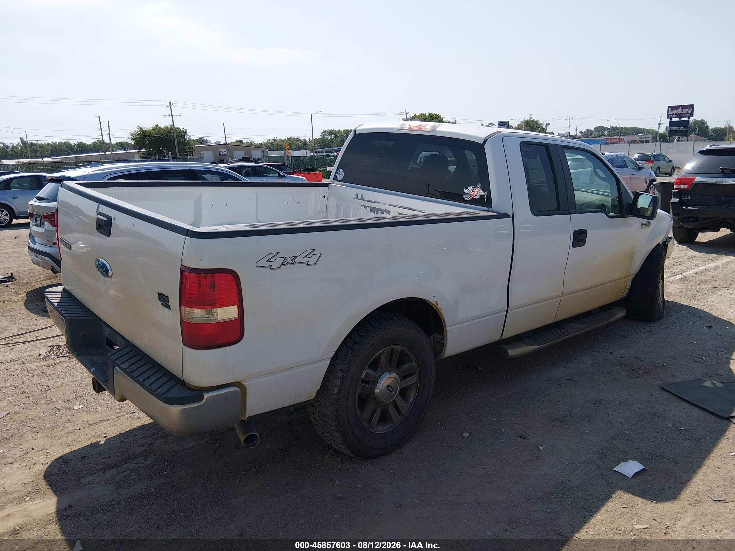 2008 Ford F-150 60th Anniversary/fx4/lariat/xl/xlt White vin: 1FTPX14V08KD12678