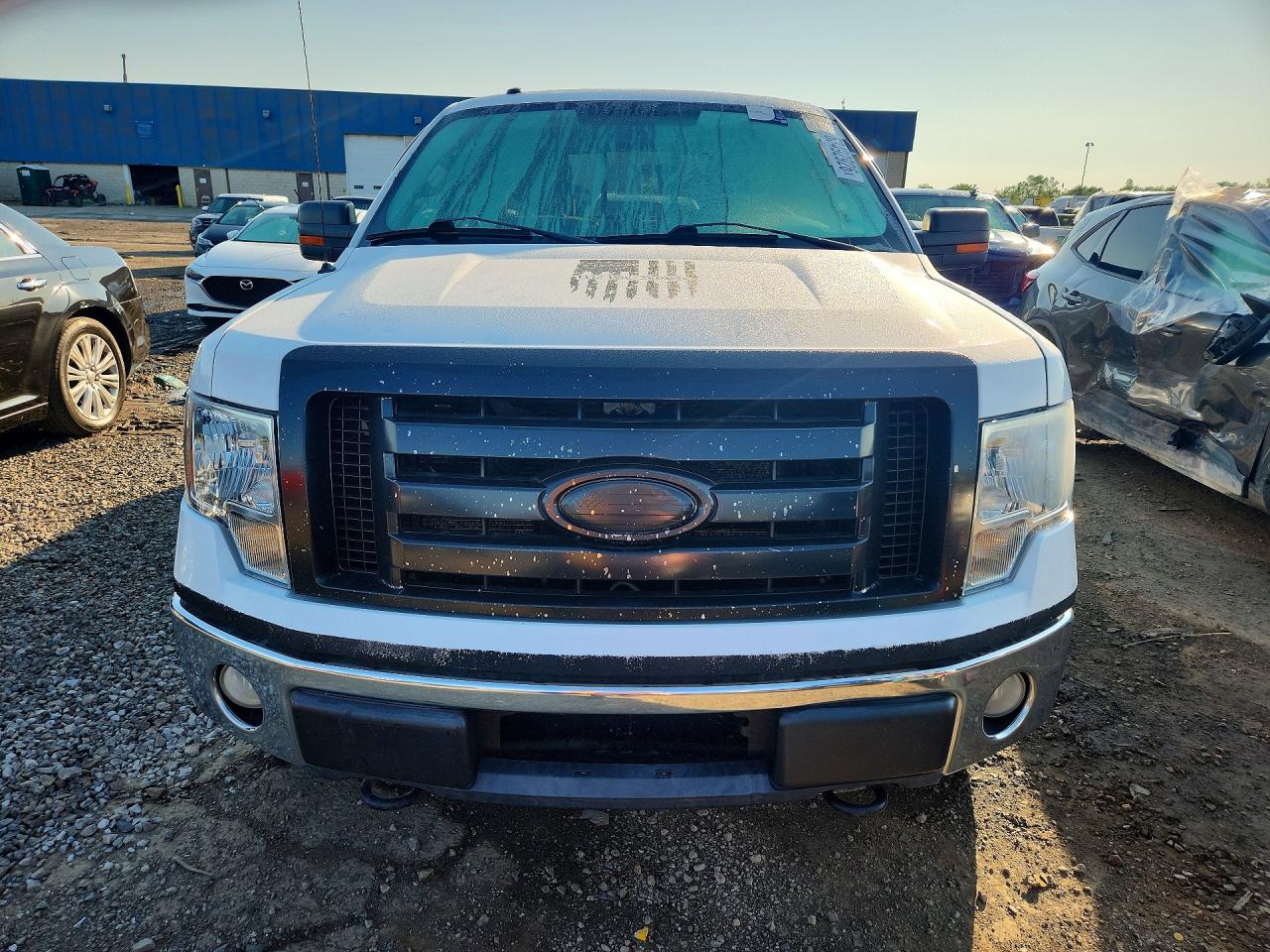 2009 Ford F150 Super Cab White vin: 1FTPX14V09FA11872