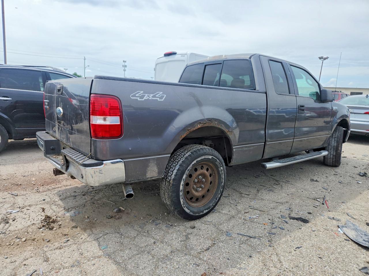 2006 Ford F150 Gray vin: 1FTPX14V16FB13600
