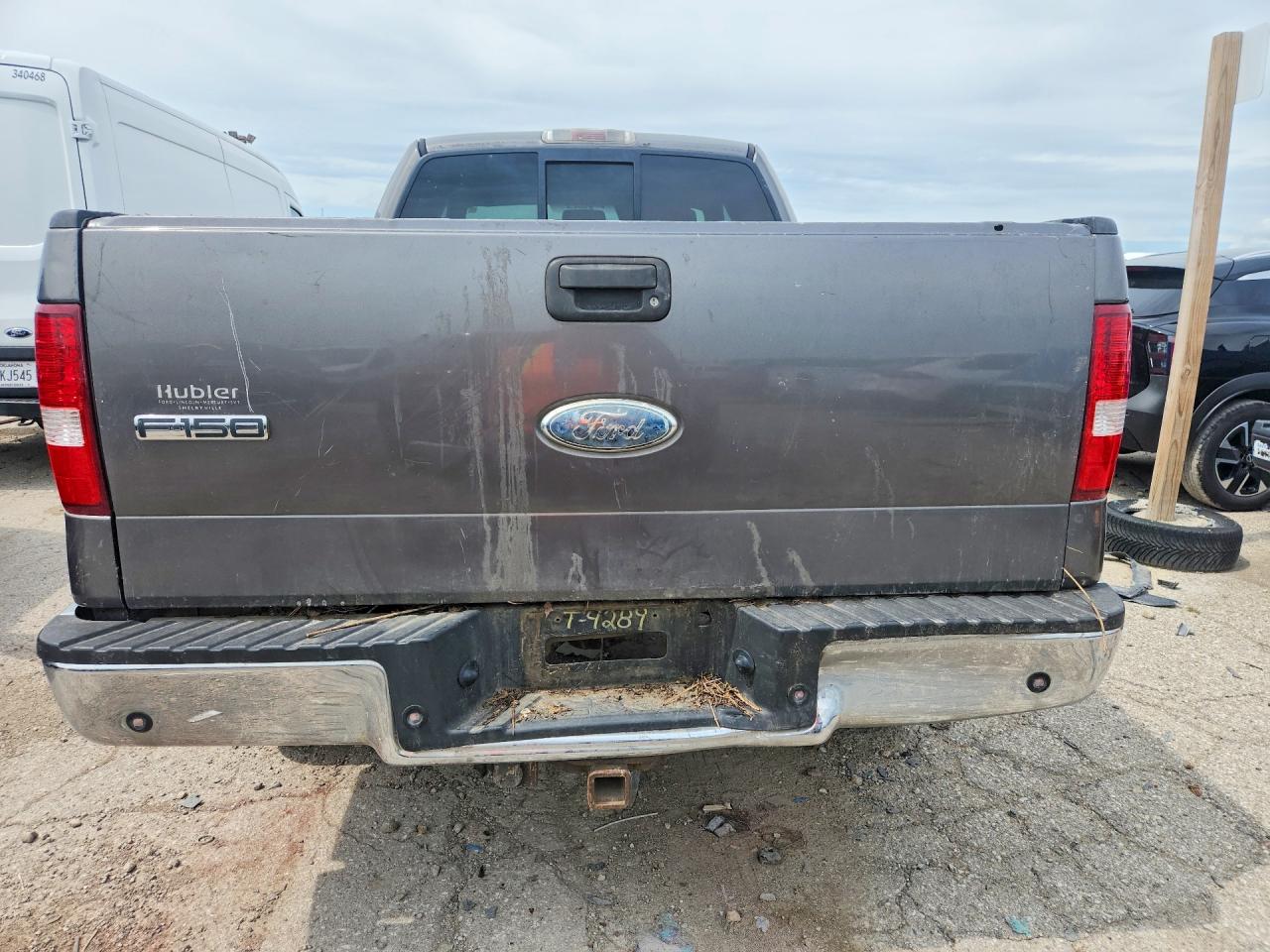 2006 Ford F150 Gray vin: 1FTPX14V16FB13600