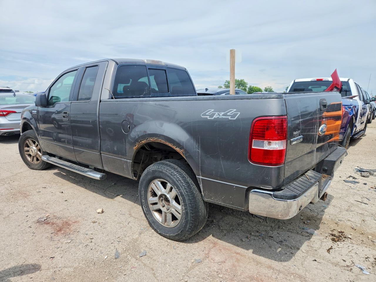 2006 Ford F150 Gray vin: 1FTPX14V16FB13600