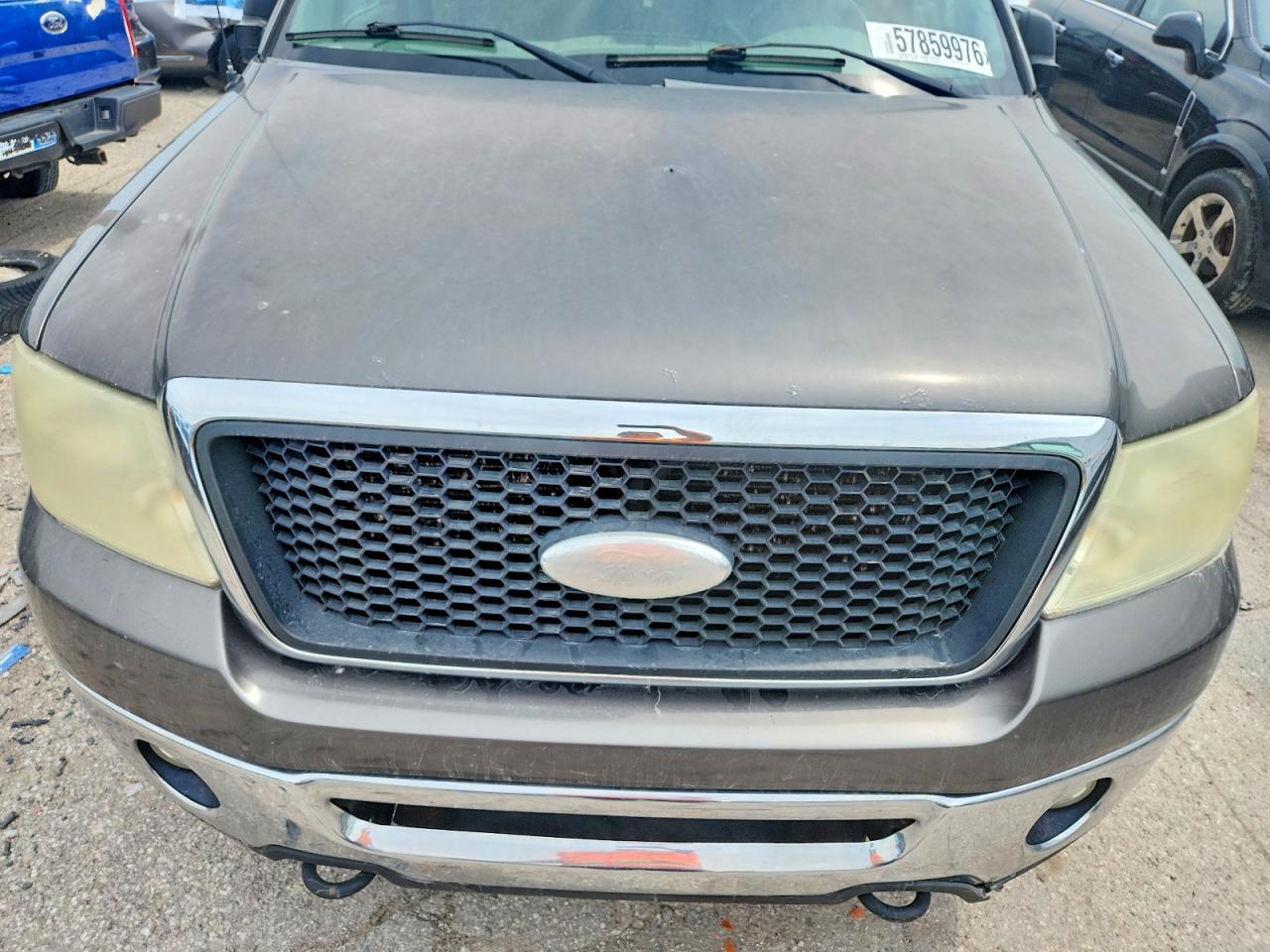 2006 Ford F150 Gray vin: 1FTPX14V16FB13600