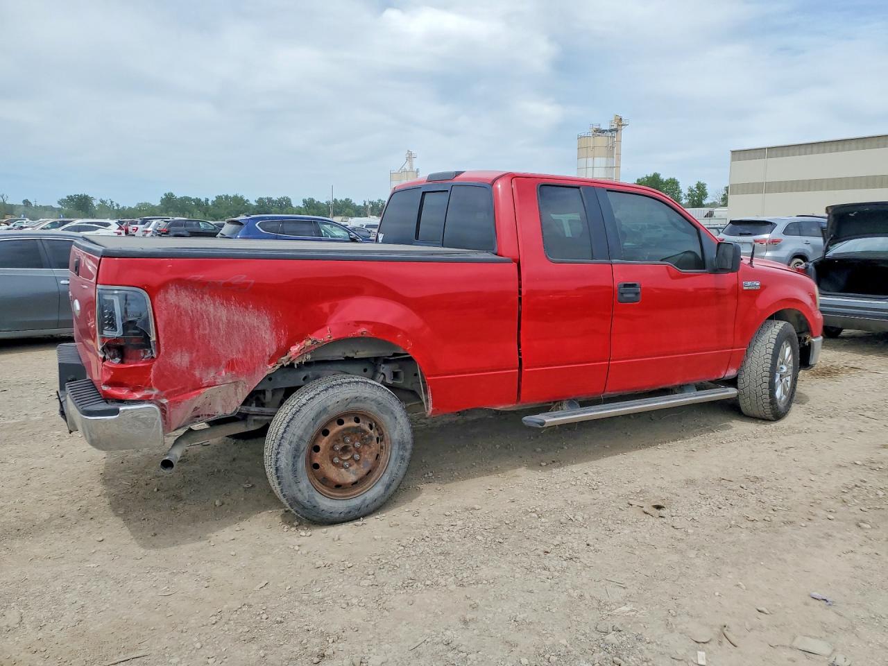 2006 Ford F150 Red vin: 1FTPX14V16FB77331
