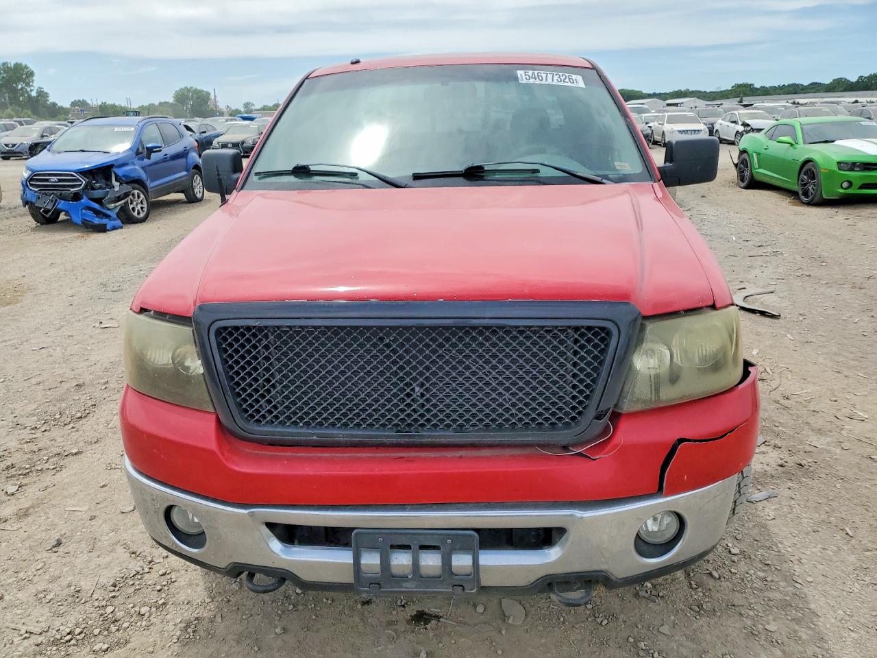 2006 Ford F150 Red vin: 1FTPX14V16FB77331