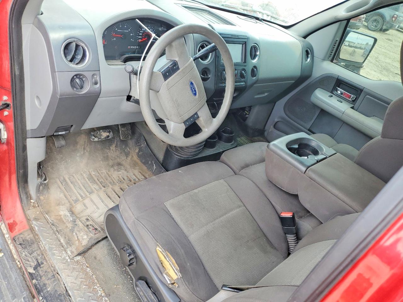 2006 Ford F150 Red vin: 1FTPX14V16FB77331