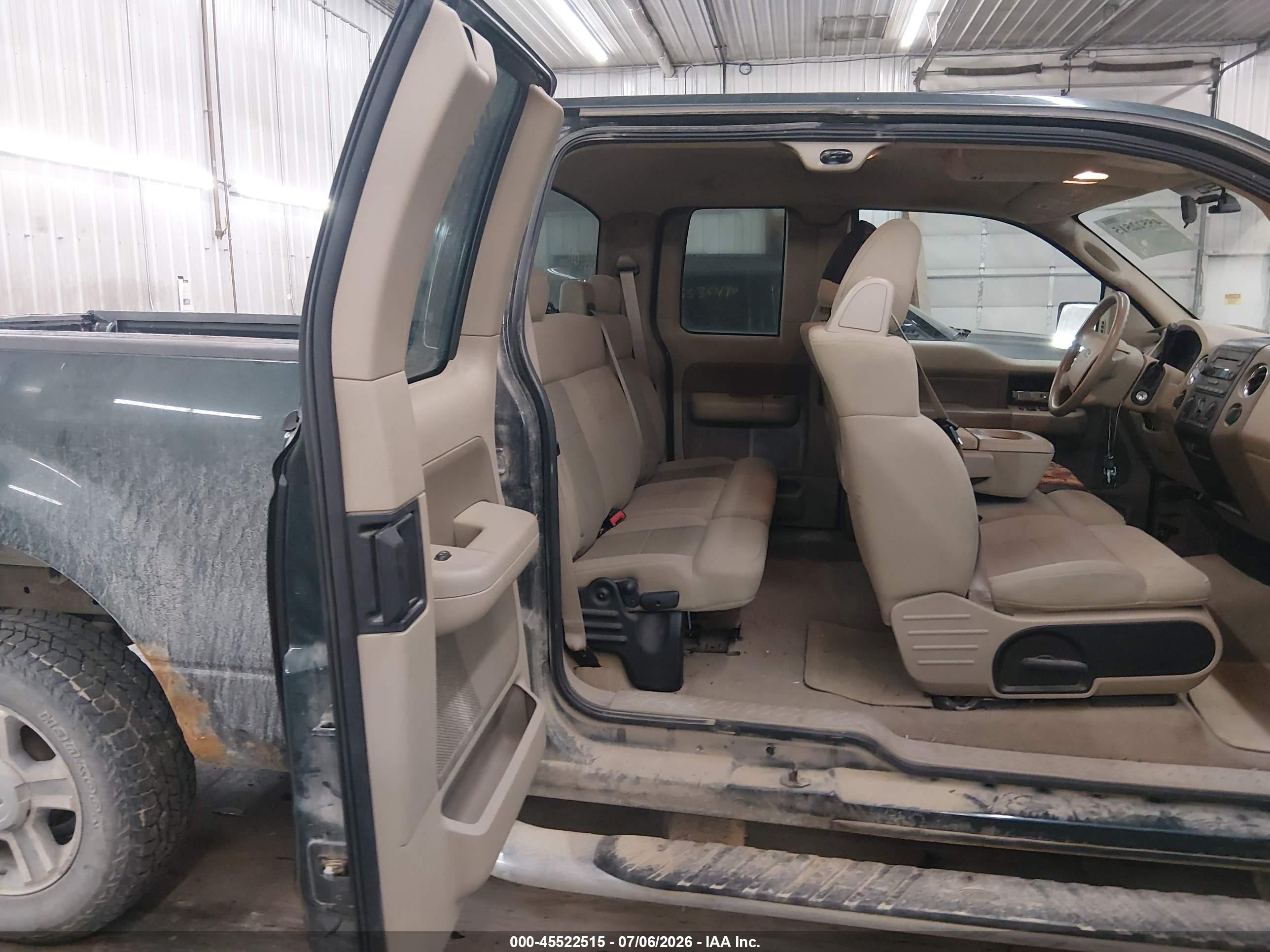 2006 Ford F-150 Fx4/lariat/xl/xlt Green vin: 1FTPX14V16NB07432