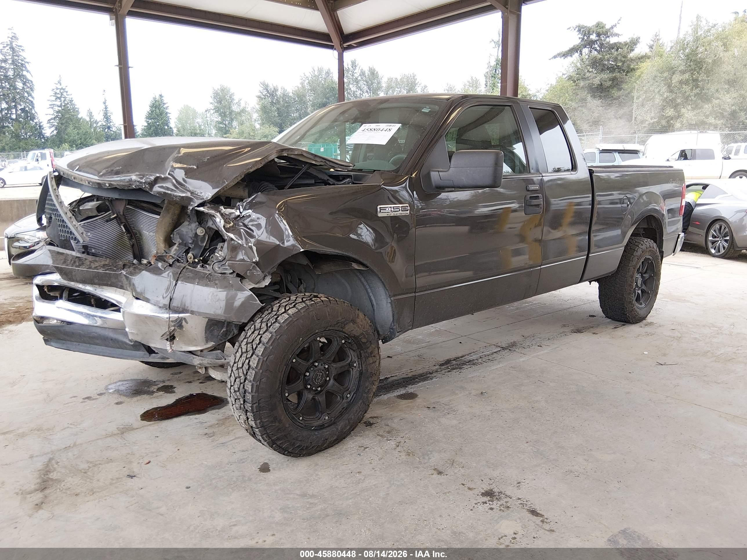 2006 Ford F-150 Fx4/lariat/xl/xlt Gray vin: 1FTPX14V16NB58722